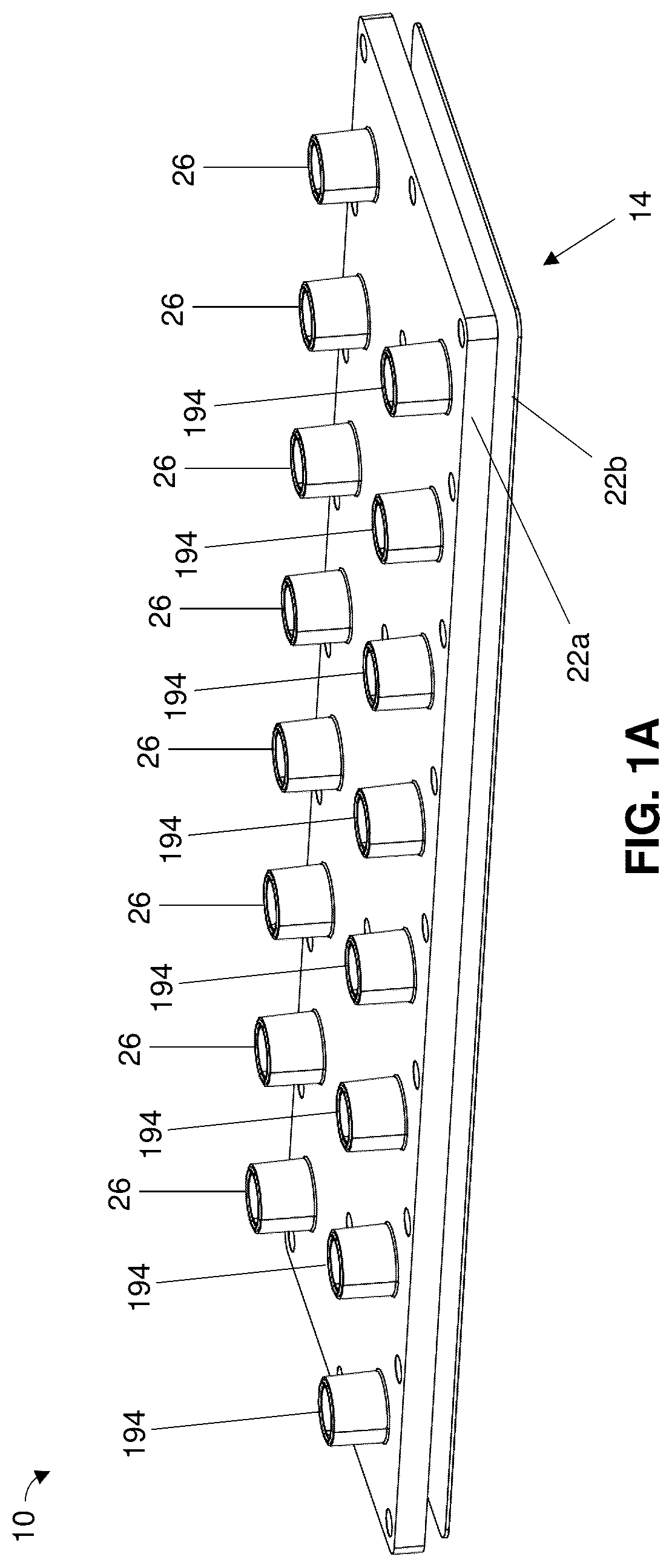 Patent US12551894 — Microfluidic chips including a gutter to facilitate loading thereof and related methods — Figure 1