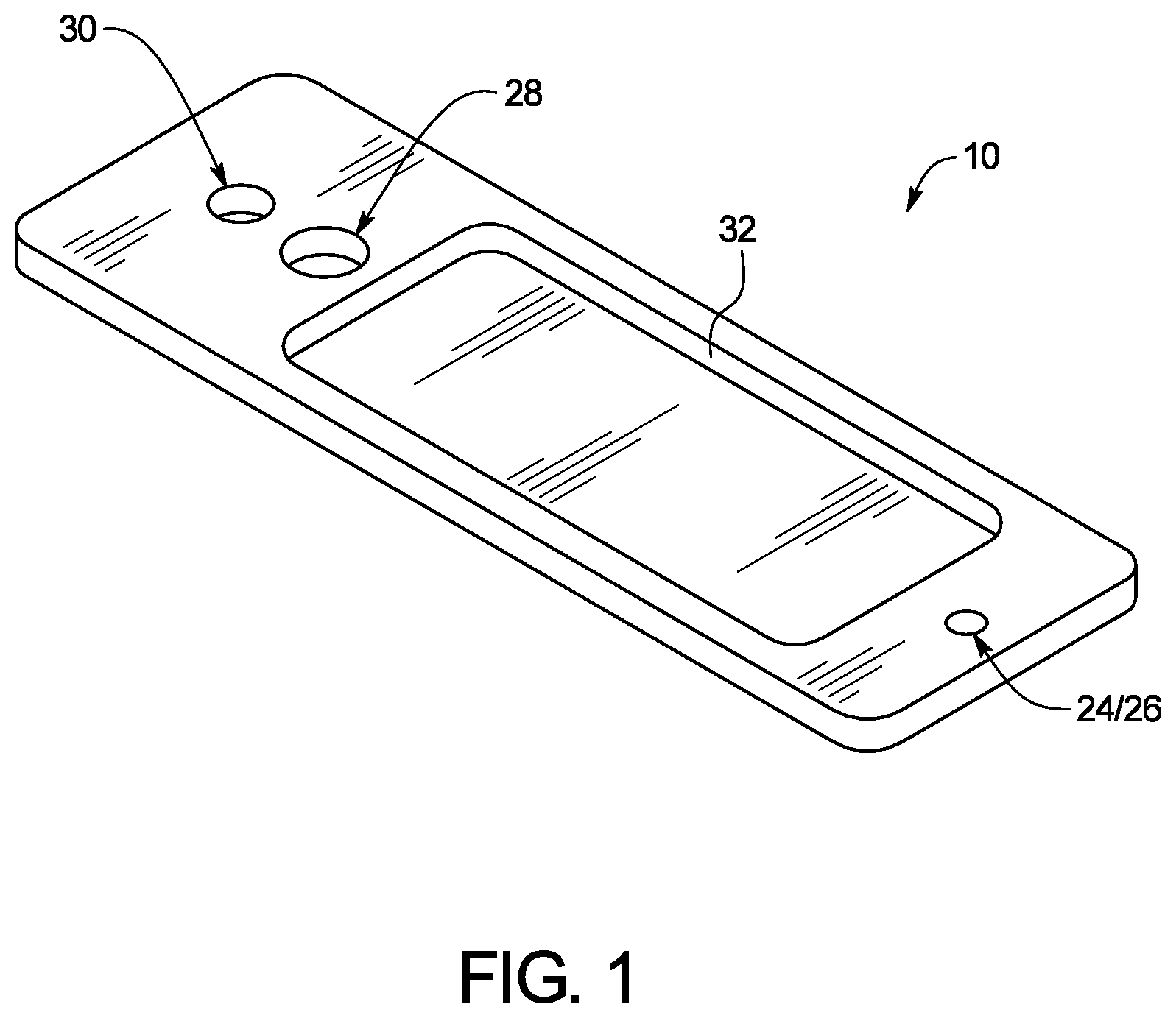 Patent US12551898 — Test card for assay and method of manufacturing same — Figure 1