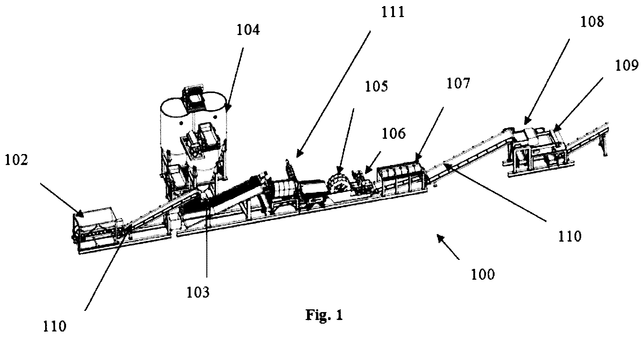 Patent US12551901 — System and method for recovering metal from ash — Figure 1