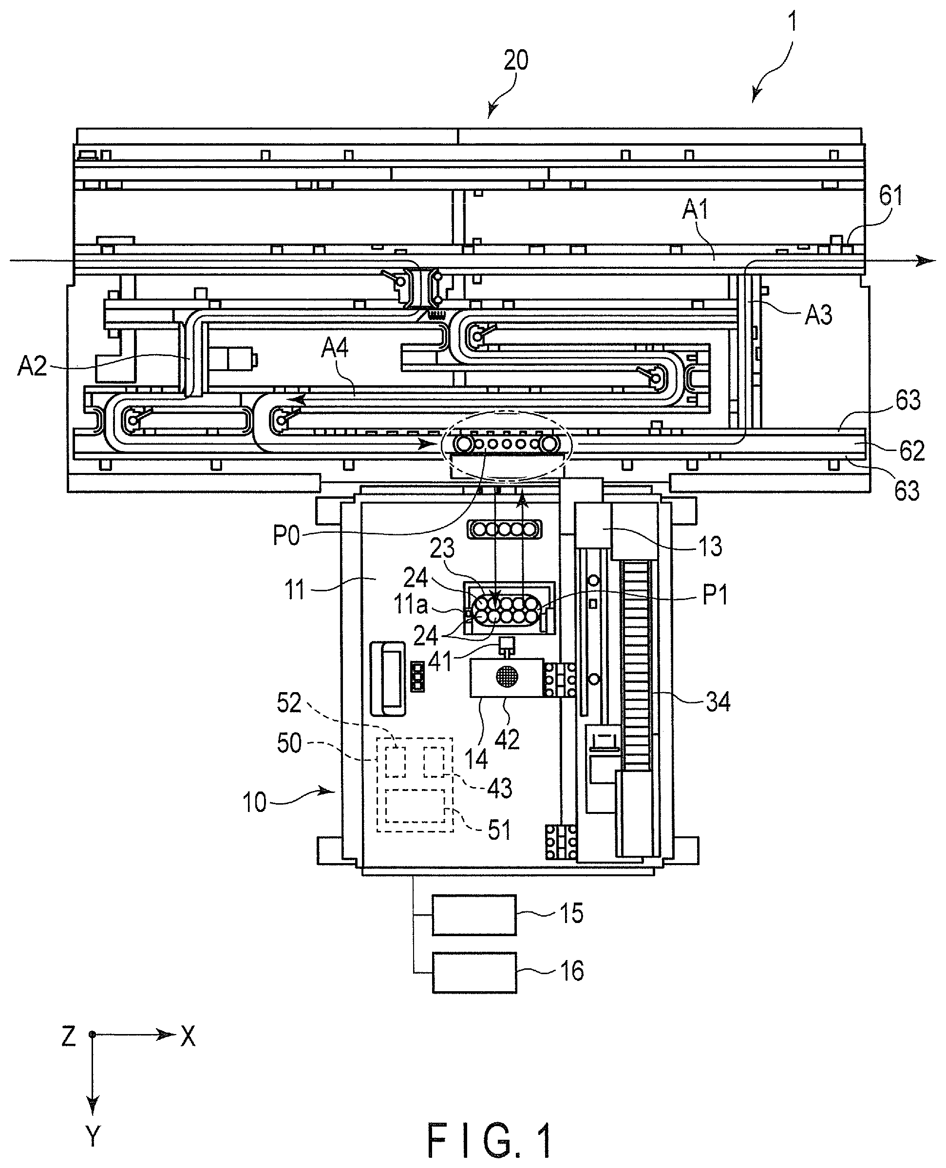 Patent US12551904 Figure 1 – Centrifugal separation apparatus and centrifugal separation method