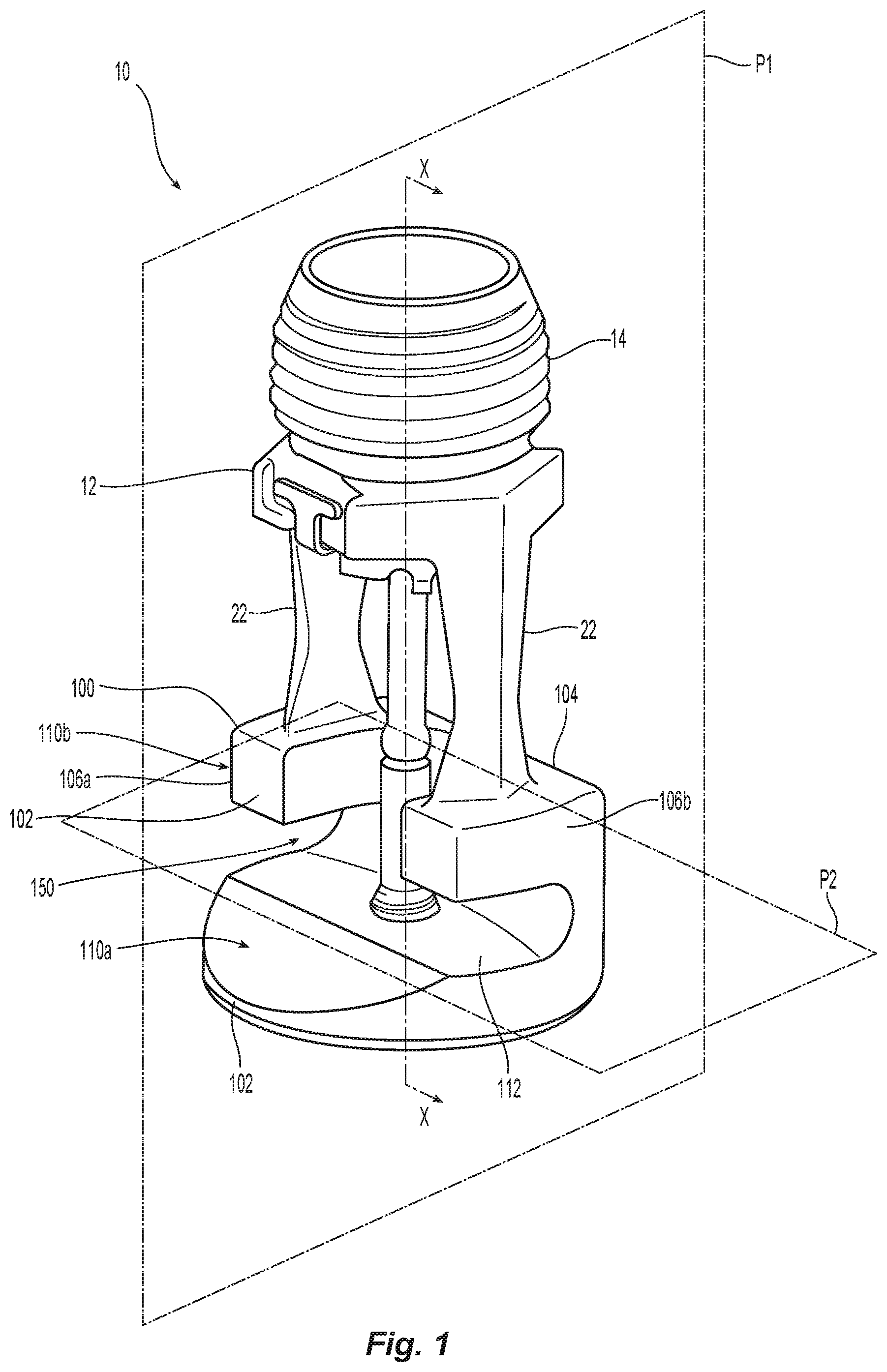 Patent US12551907 — Pendent vertical sidewall window sprinklers, systems and methods of fire protection — Figure 1