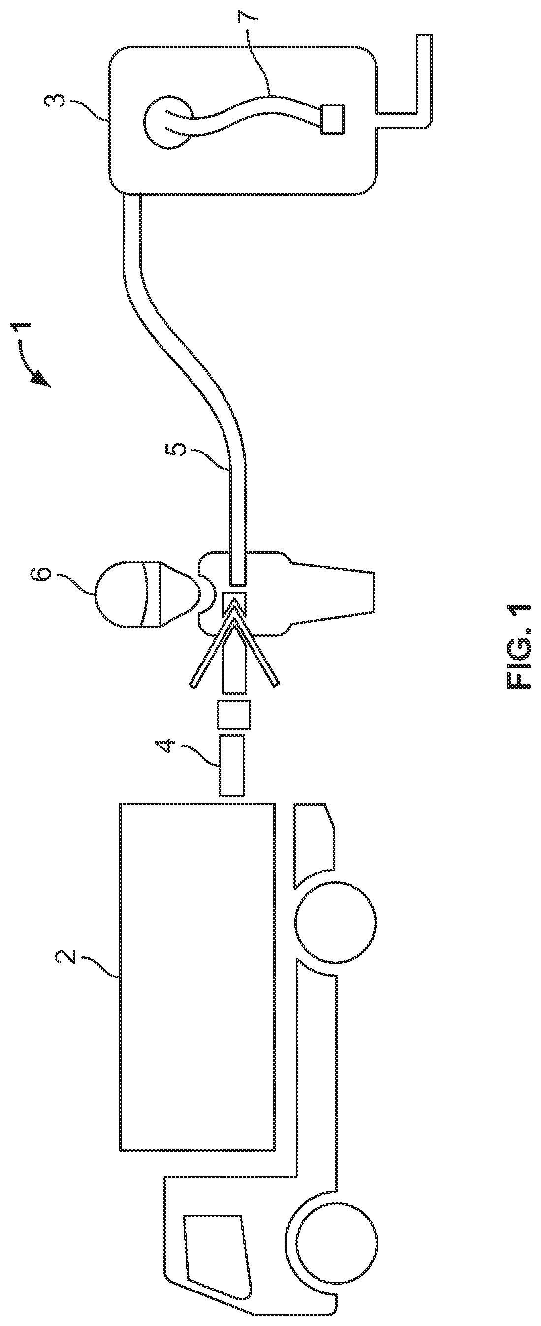 Patent US12551916 — Cleaning receptacle for cryogenic fluid fueling nozzle — Figure 1
