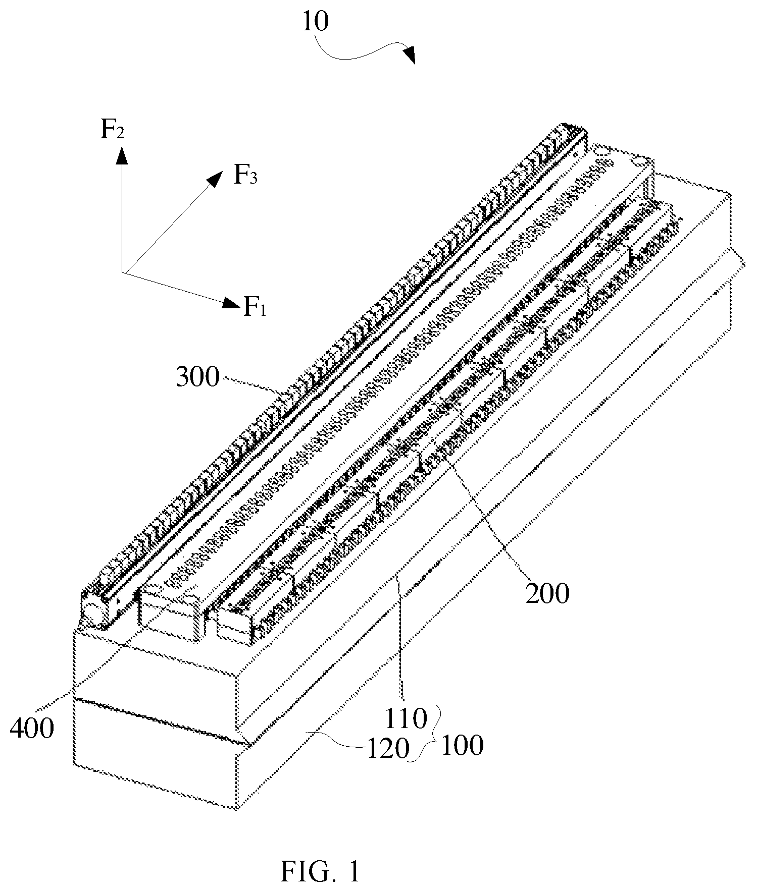 Patent US12551919 — Coating die, coating apparatus, and battery production apparatus — Figure 1