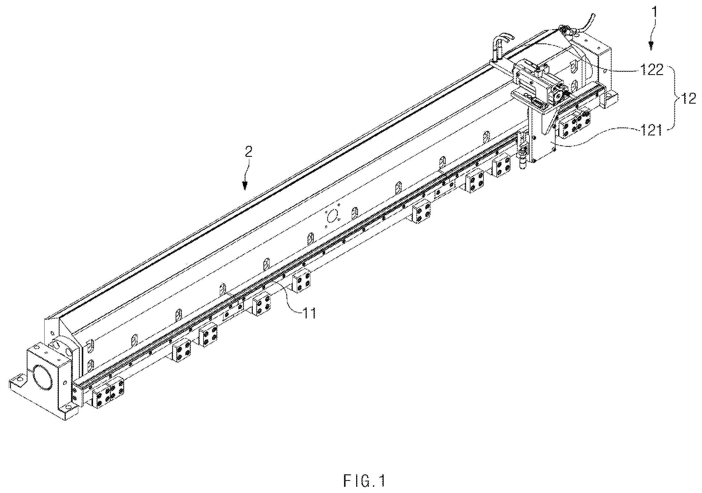 Patent US12551921 — Die coater inspection device and method — Figure 1