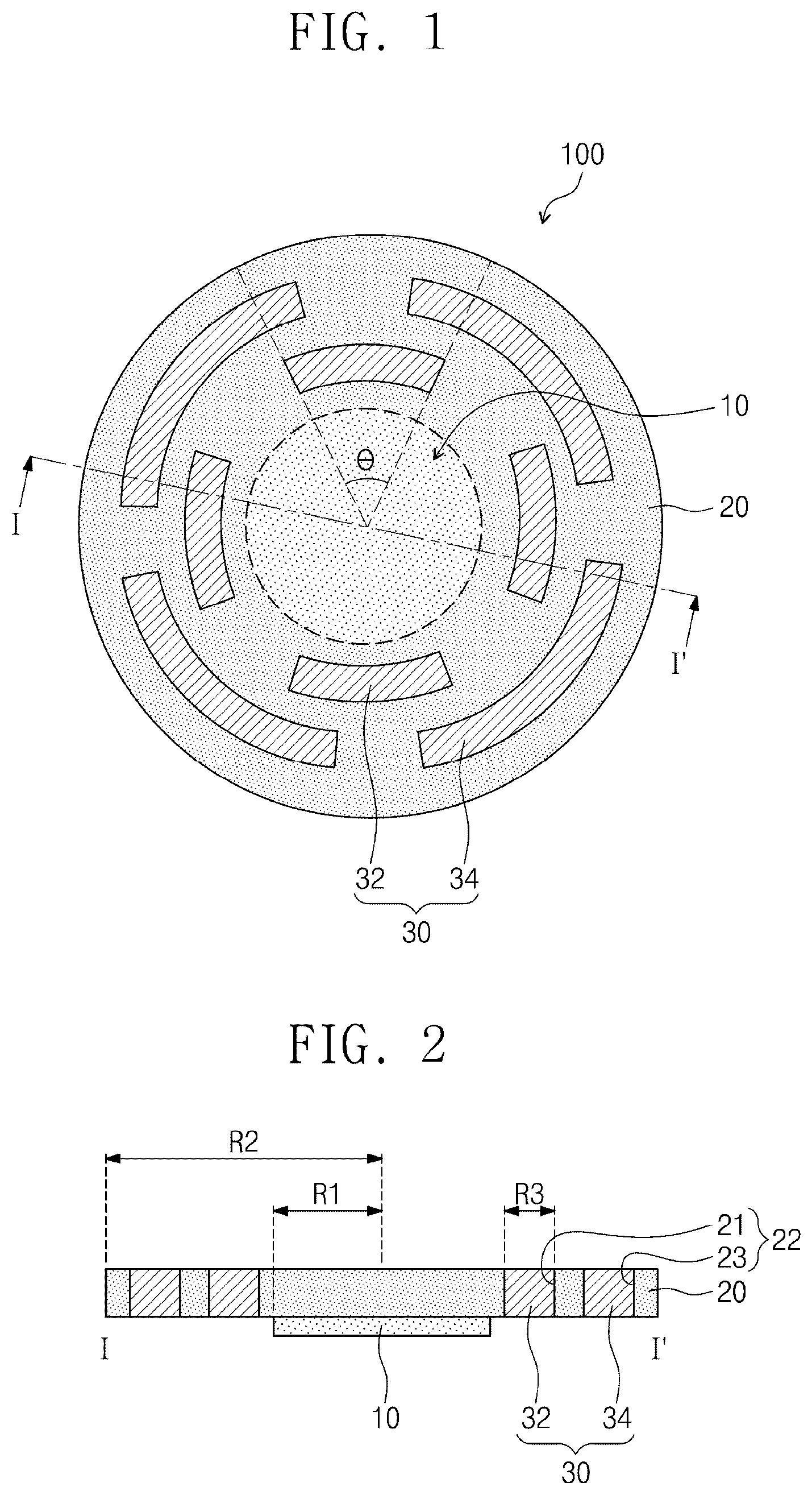 Patent US12551925 — Ultrasonic transducer — Figure 1