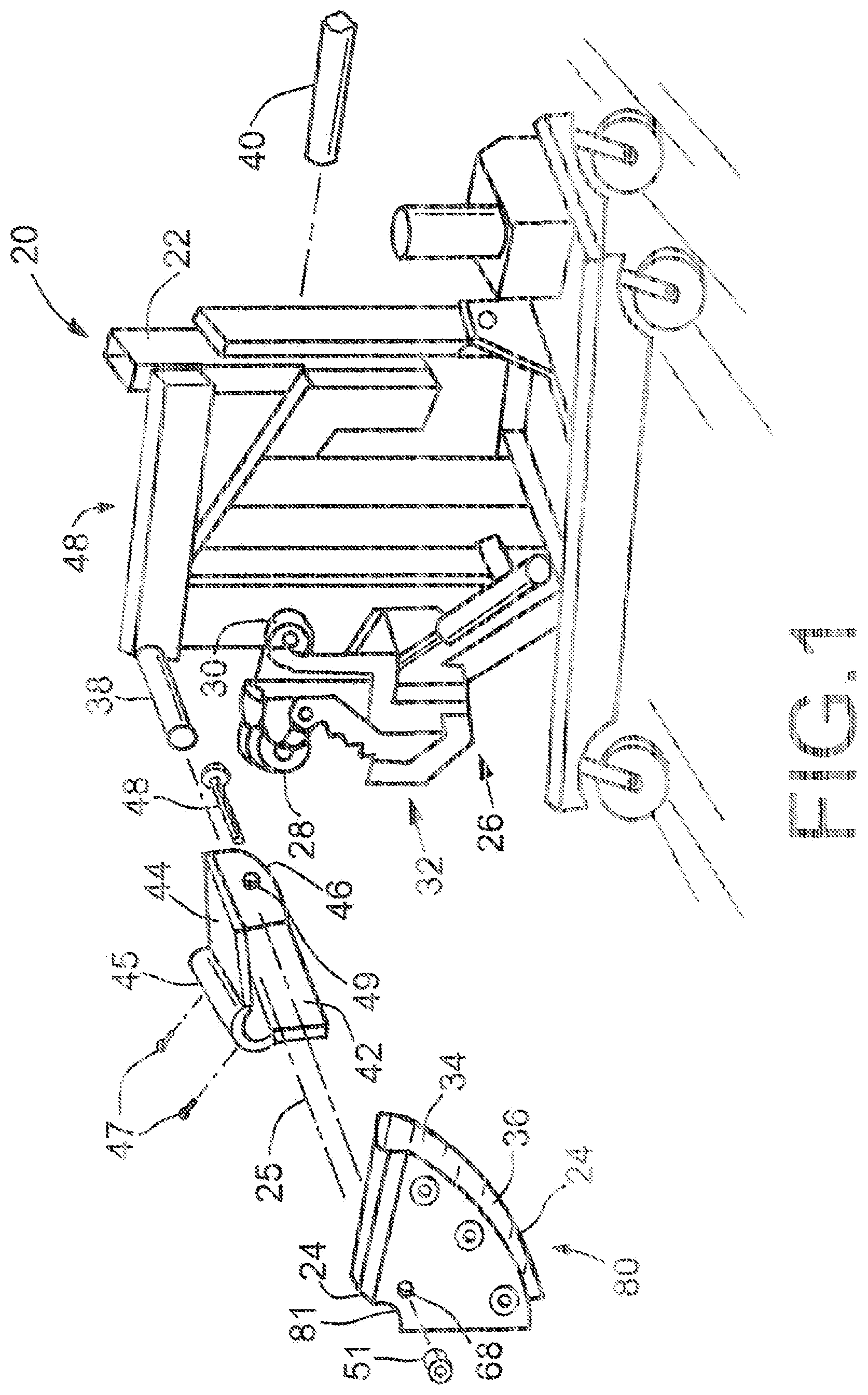 Patent US12551940 — Width-expandable shoe with spacing preset for conduit bending apparatus and an associated method — Figure 1