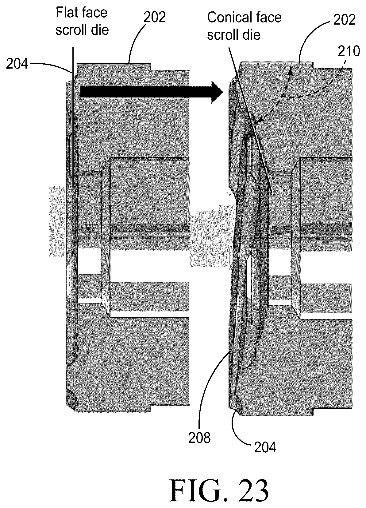 Patent US12551946 Figure 19 – Devices and methods for performing shear-assisted extrusion and extrusion processes