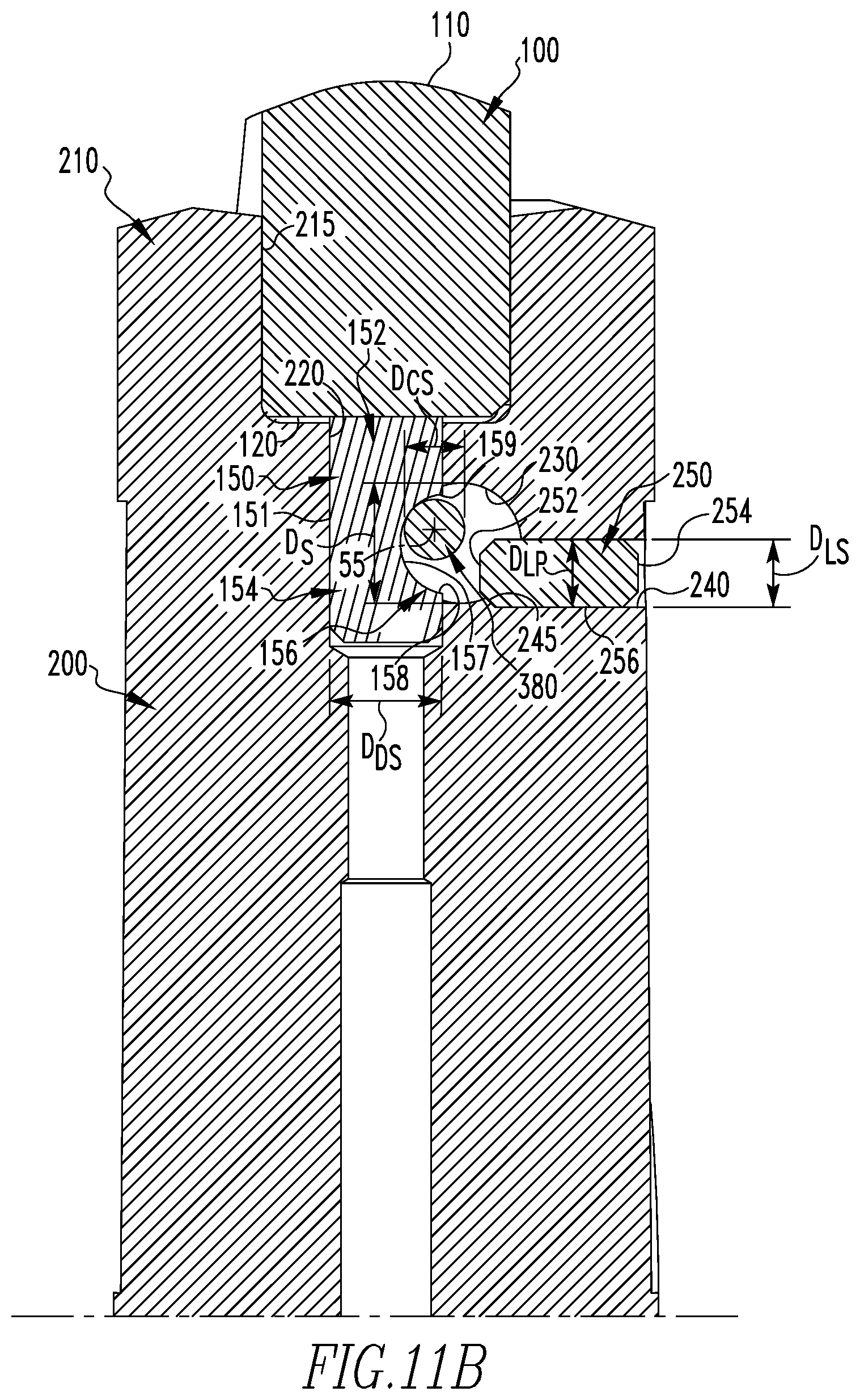 Patent US12551953 Figure 10 – Modular drill with cam clamping