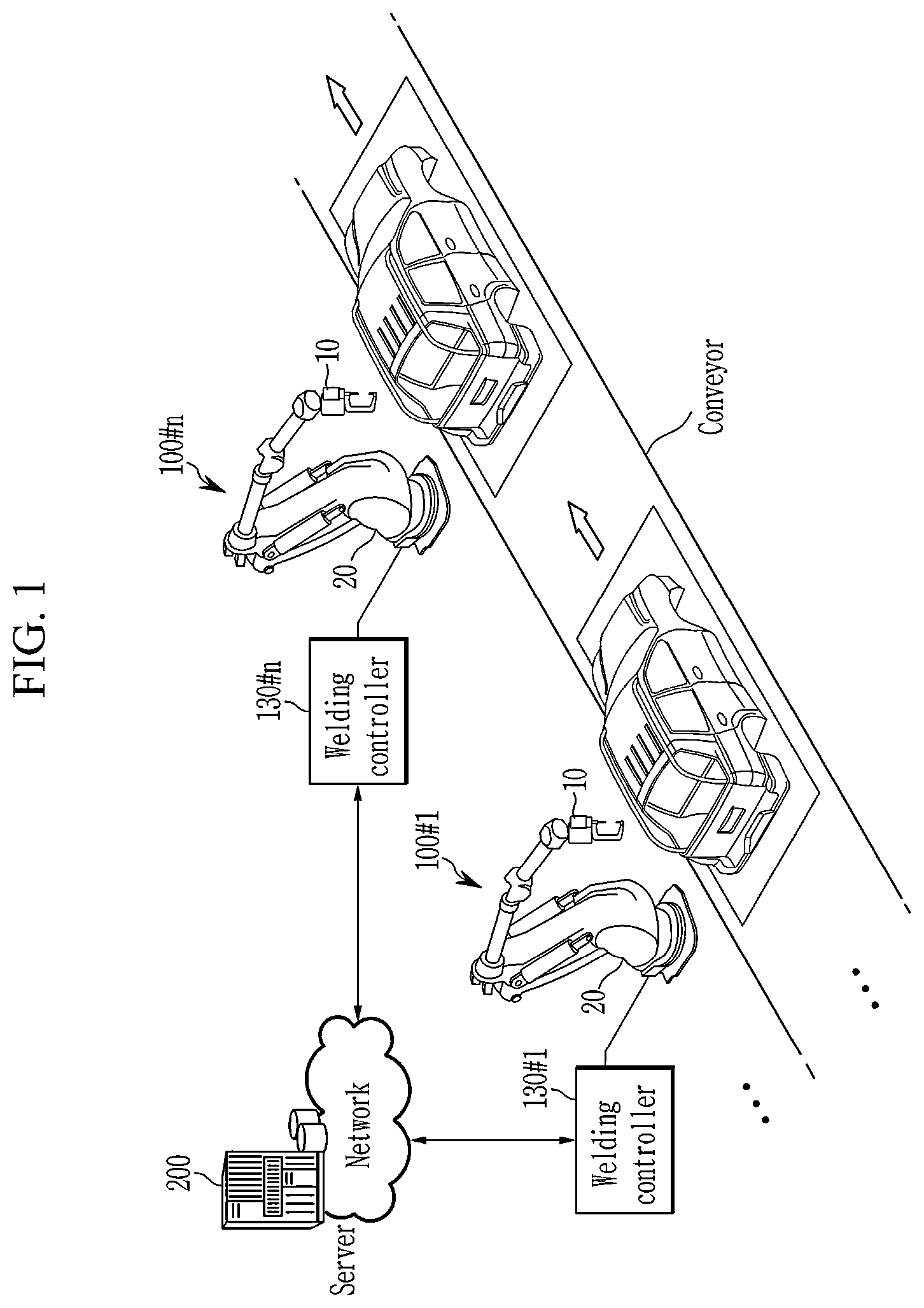 Patent US12551967 — Resistance spot welding control system and method thereof — Figure 1