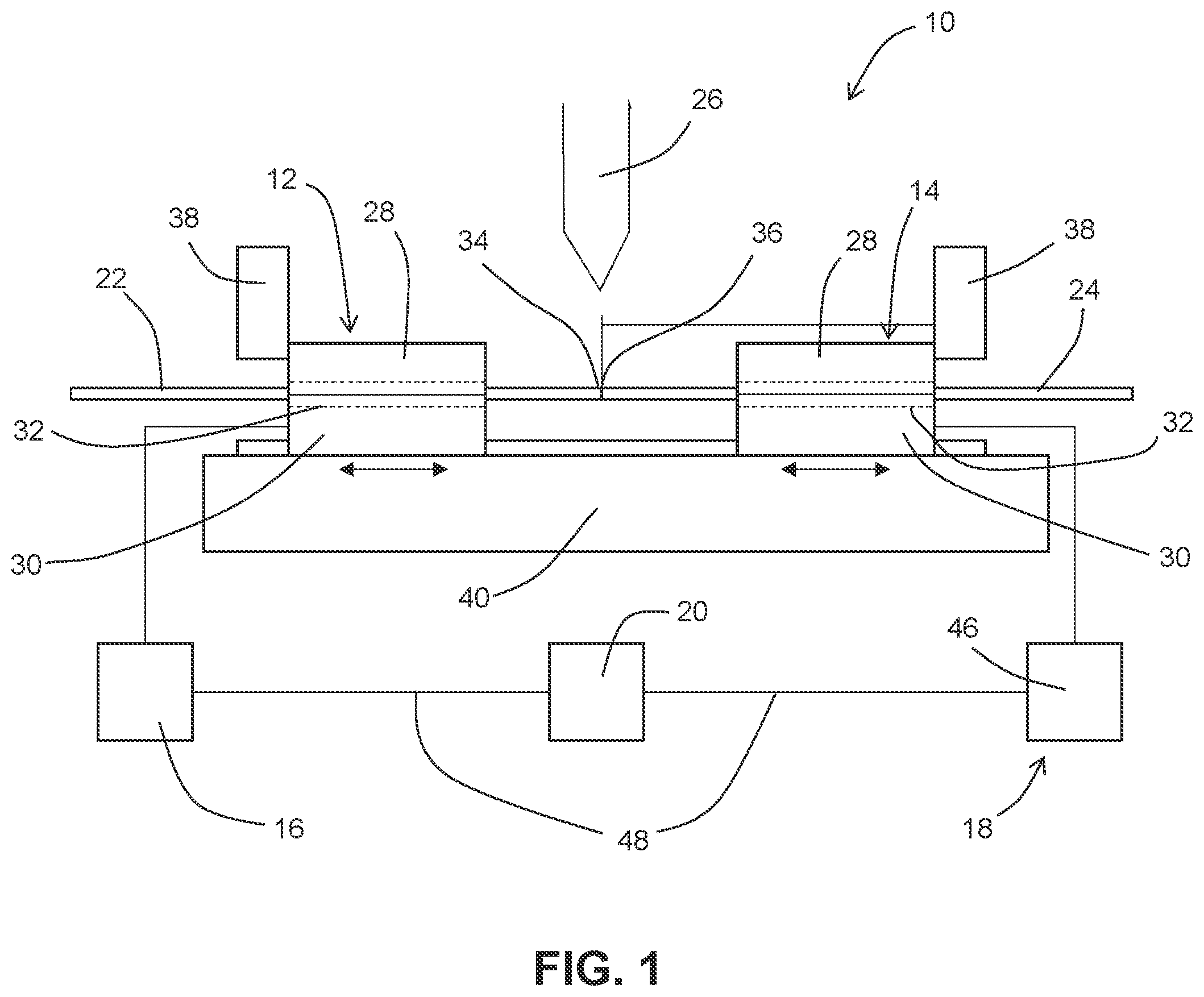 Patent US12551975 Figure 1 – Material positioner for welding apparatus and method