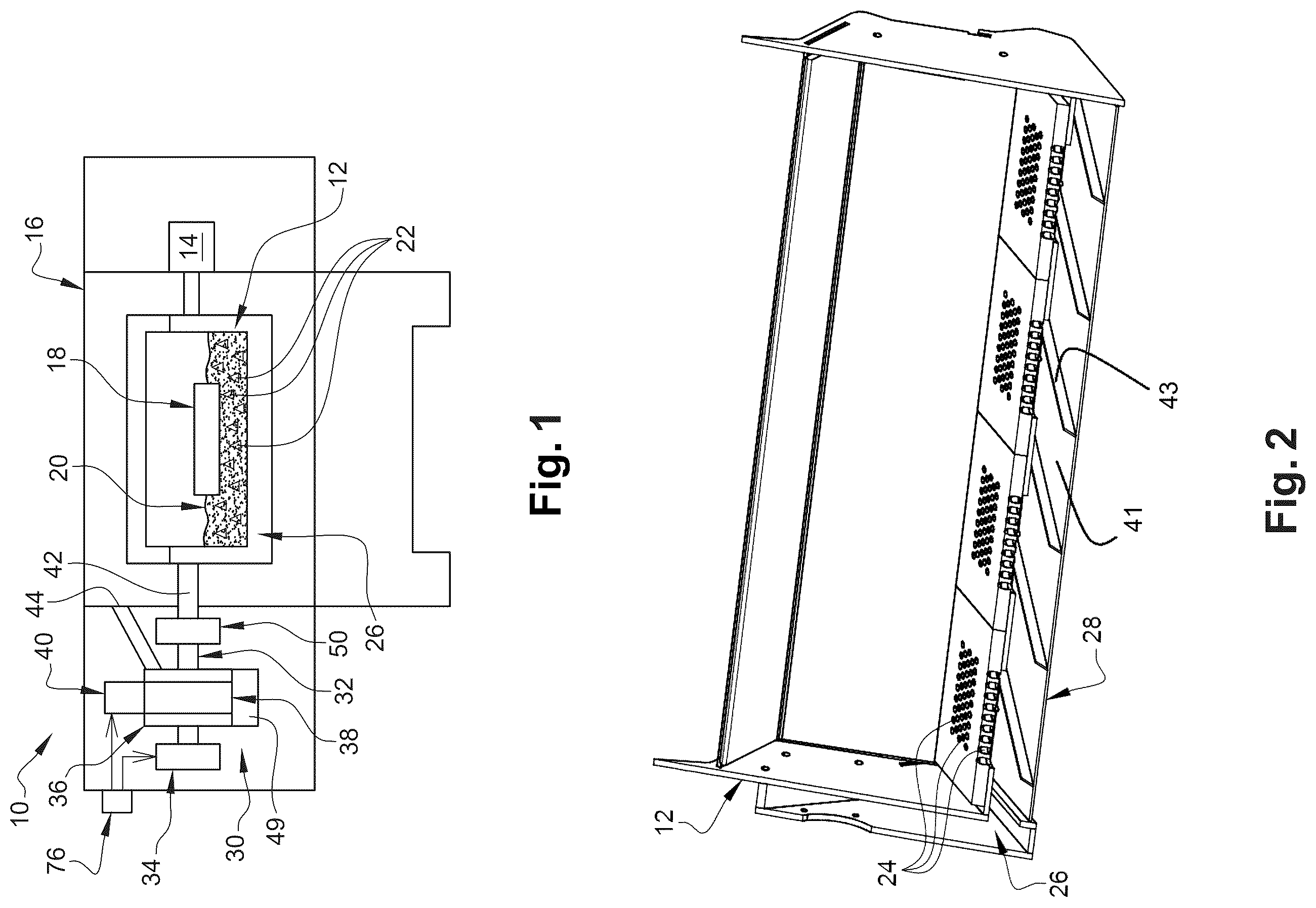Patent US12551980 — Degreasing and dry deburring machine with a suction system, and associated method — Figure 1