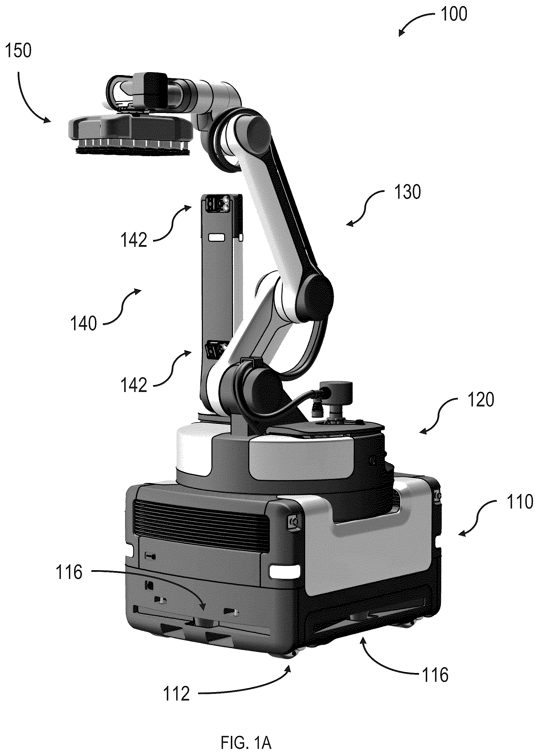 Patent US12552030 — Systems and methods for grasping and placing multiple objects with a robotic gripper — Figure 1