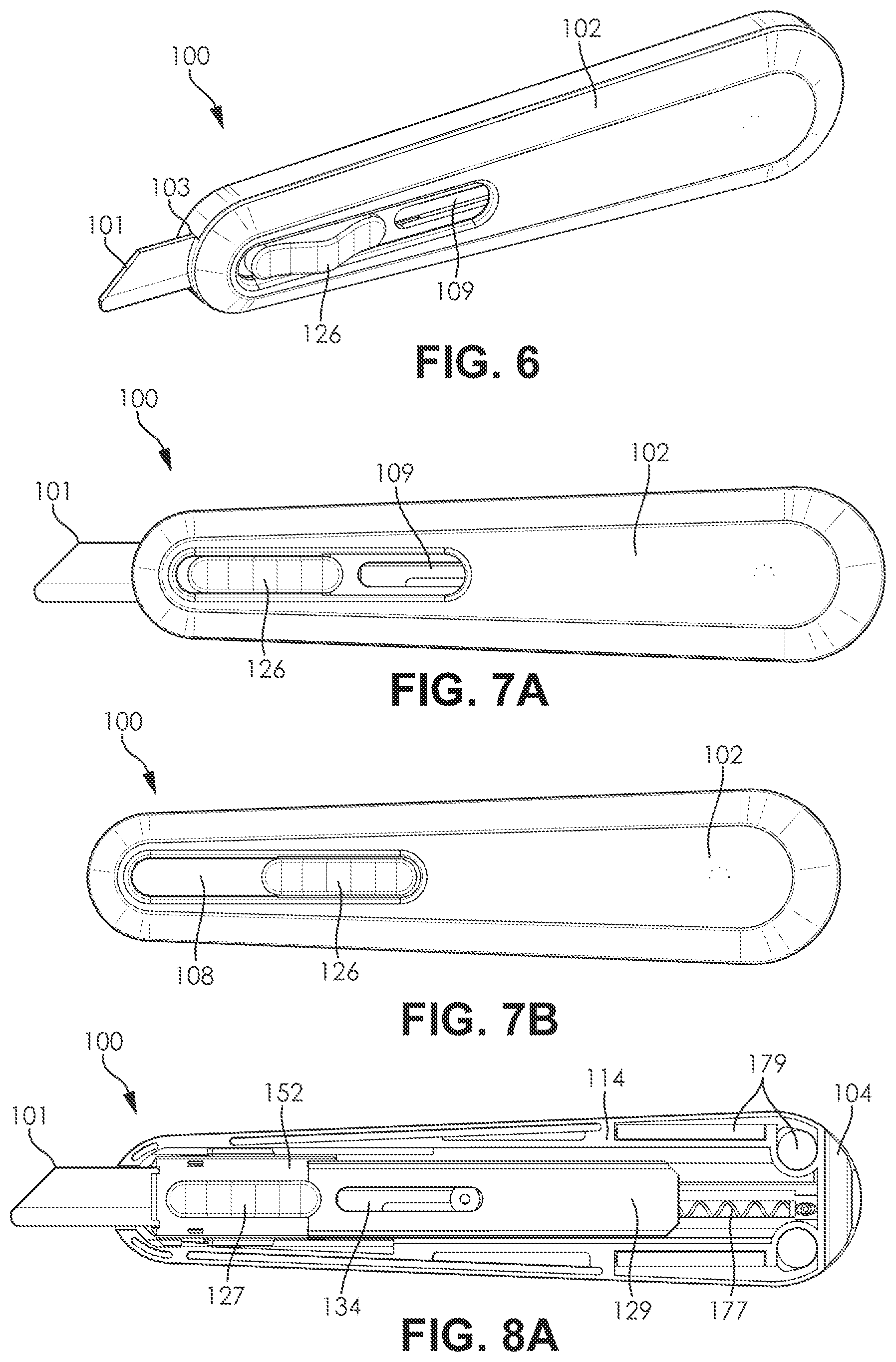 Patent US12552055 Figure 4 – Retractable utility knife