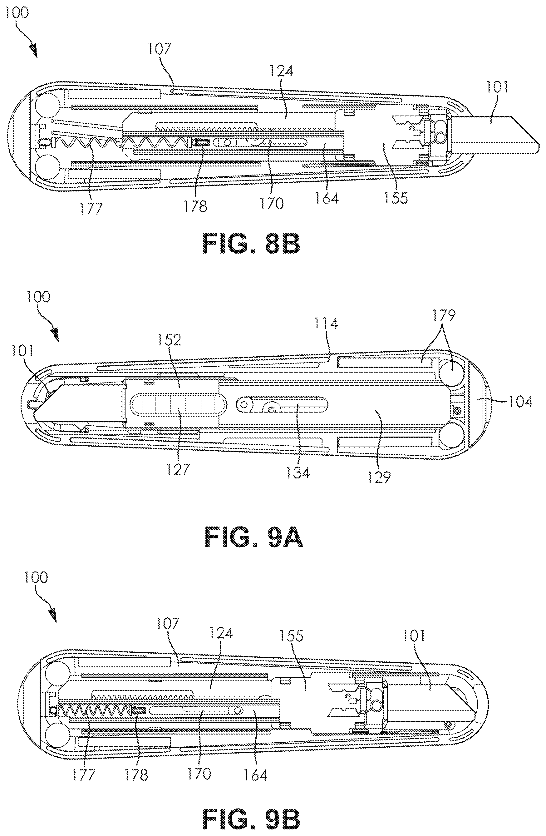 Patent US12552055 Figure 5 – Retractable utility knife