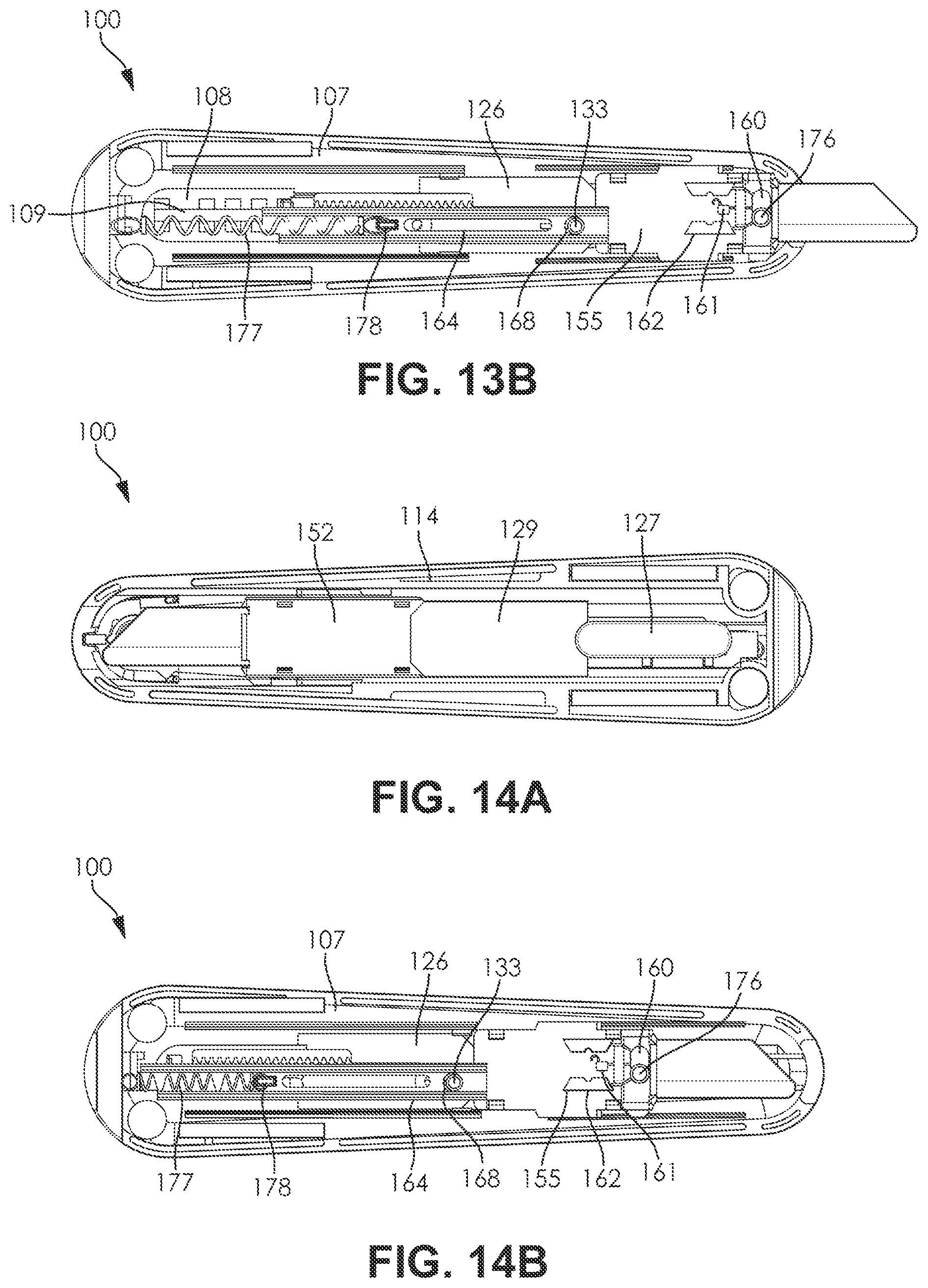 Patent US12552055 Figure 8 – Retractable utility knife