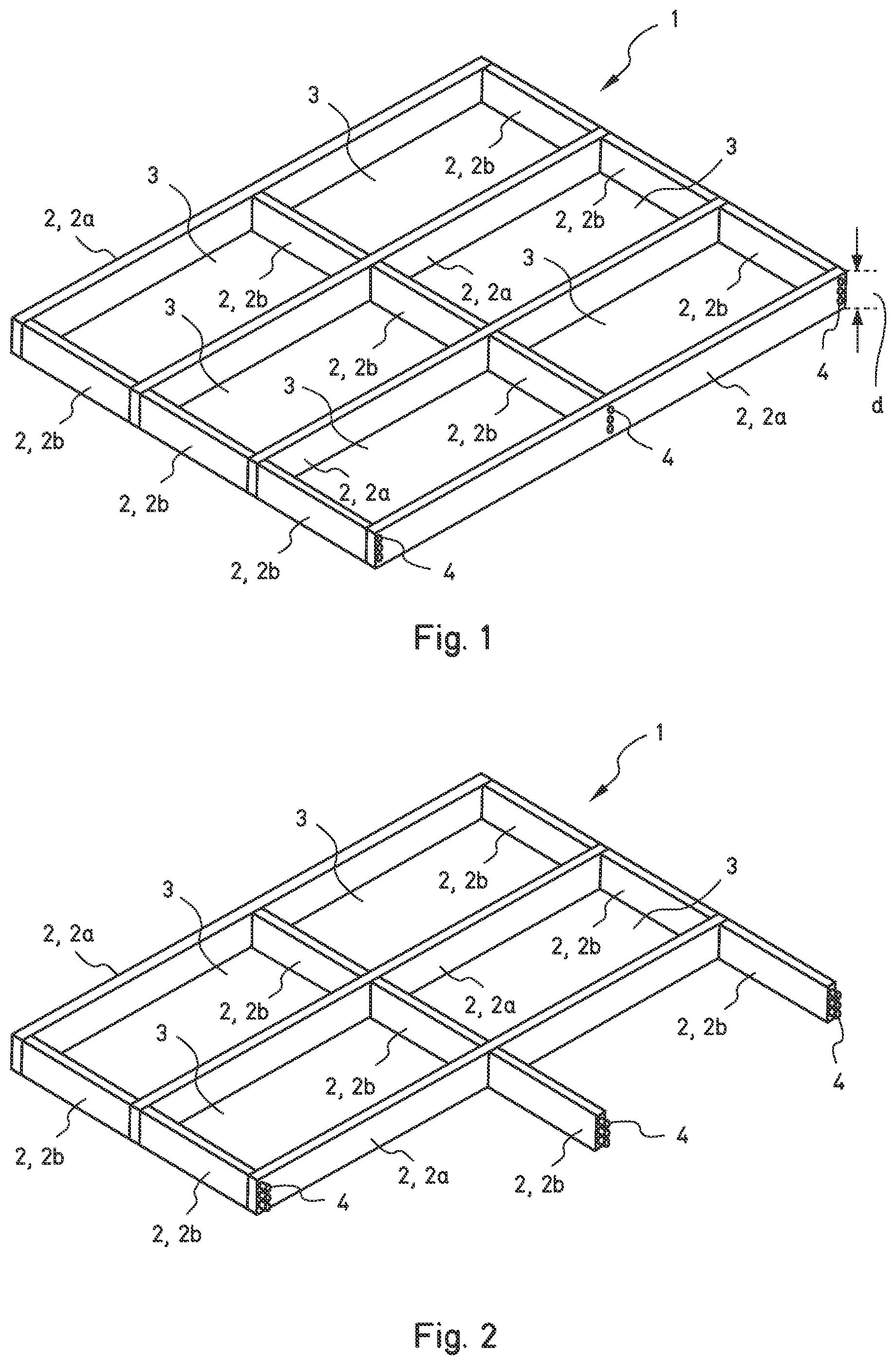 Patent US12552069 Figure 1 – Method of manufacturing a mold insert for the production of moldings, and mold insert and its use