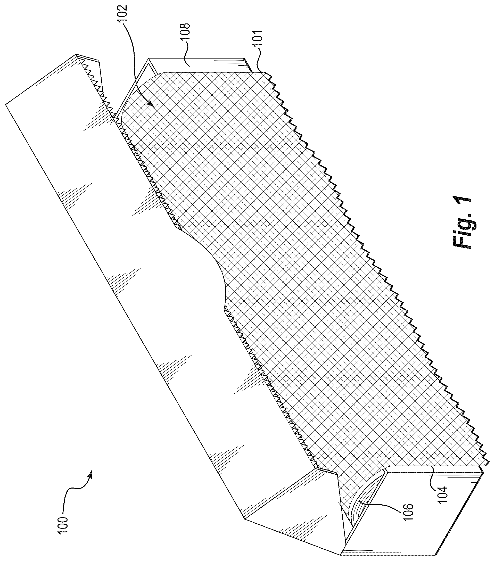Patent US12552088 — Activatable wrap materials and related methods — Figure 1