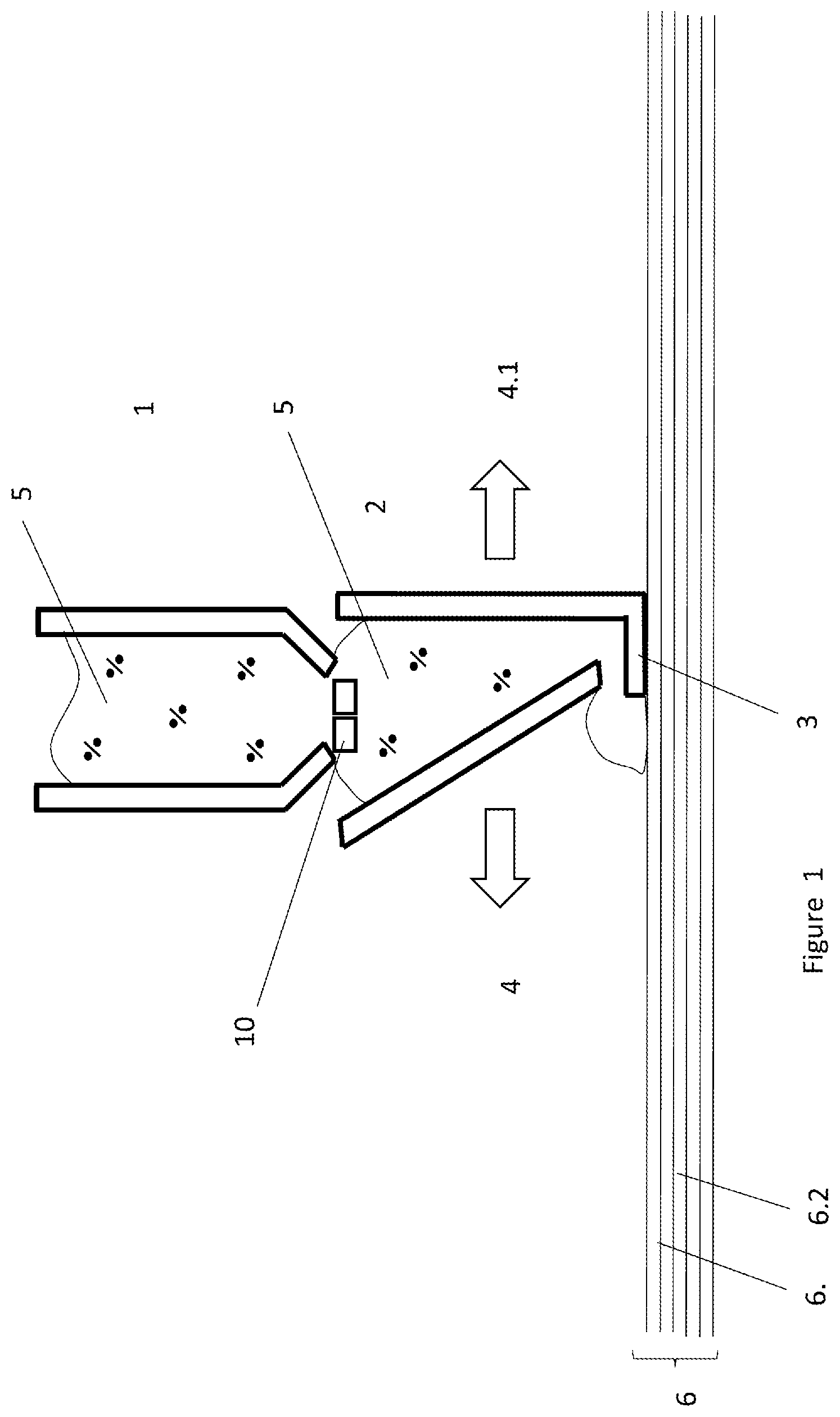 Patent US12552095 Figure 1 – Particle material preheating device and use in 3D methods