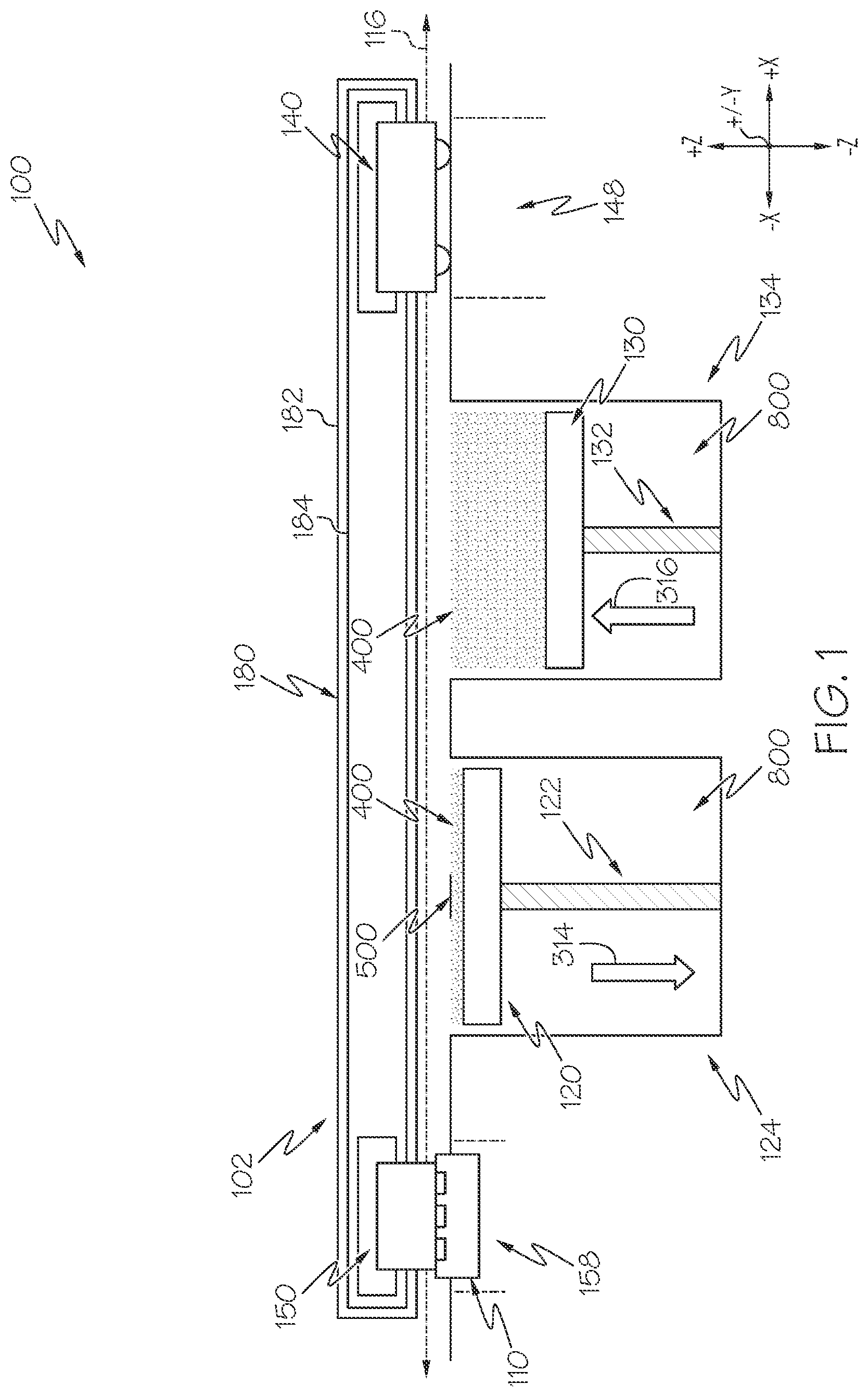 Patent US12552100 — Additive manufacturing apparatuses and methods for using the same — Figure 1