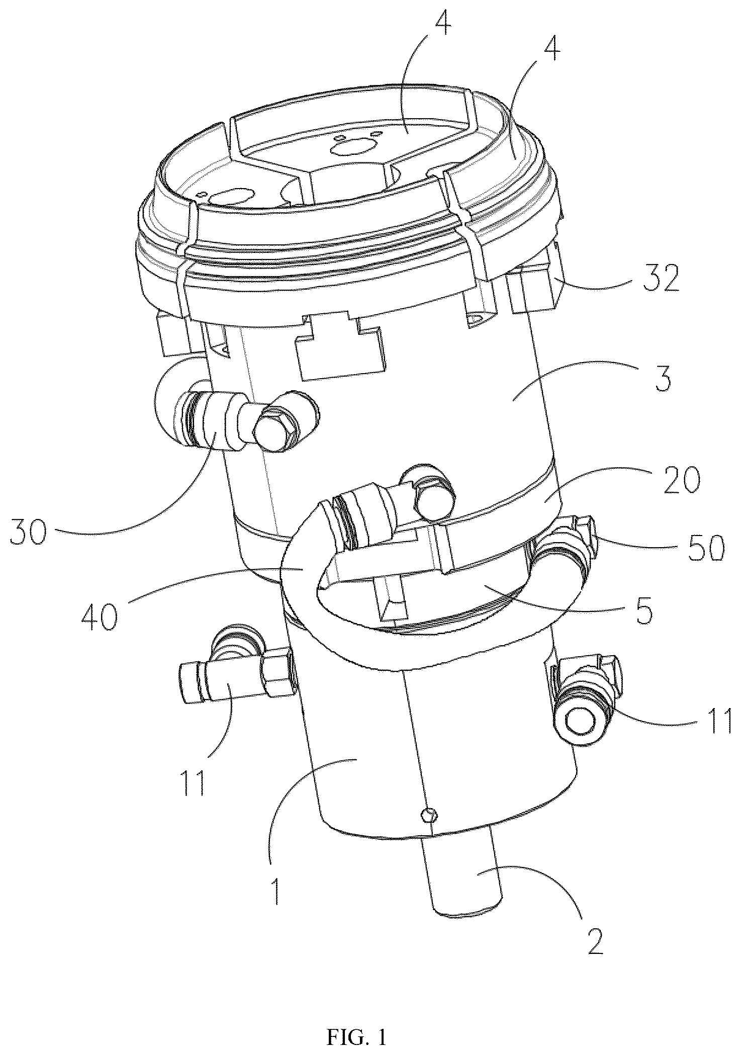 Patent US12552126 Figure 1 – Telescopic flanging inner expansion assembly and flanging device