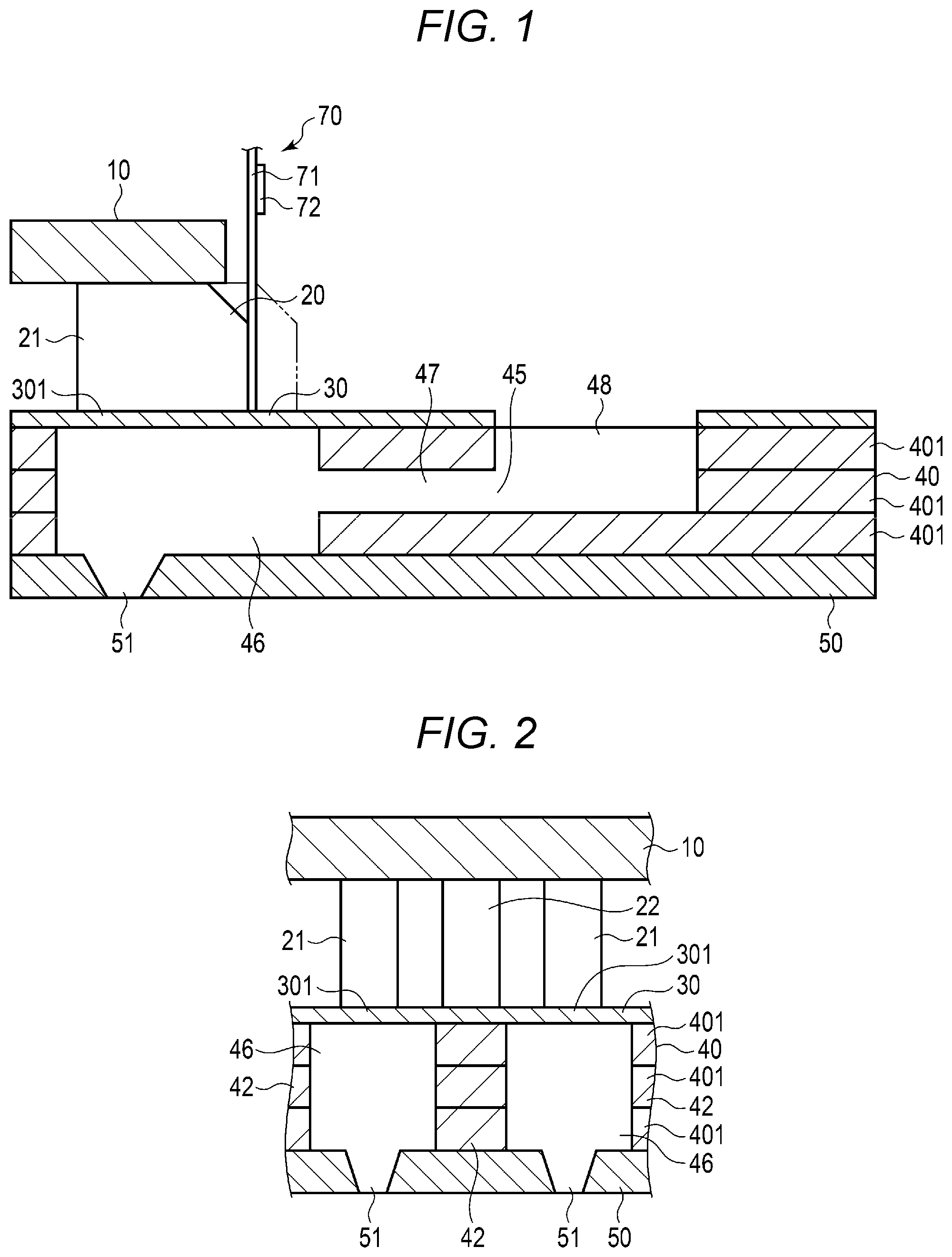 Patent US12552160 — Liquid ejection head and printing device — Figure 1