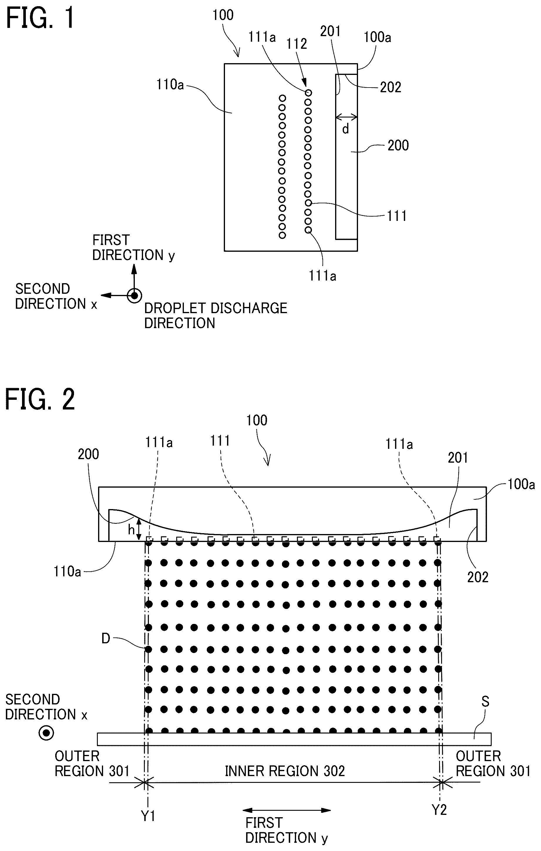 Patent US12552165 — Discharge head, discharge head unit, discharge apparatus, and printer — Figure 1