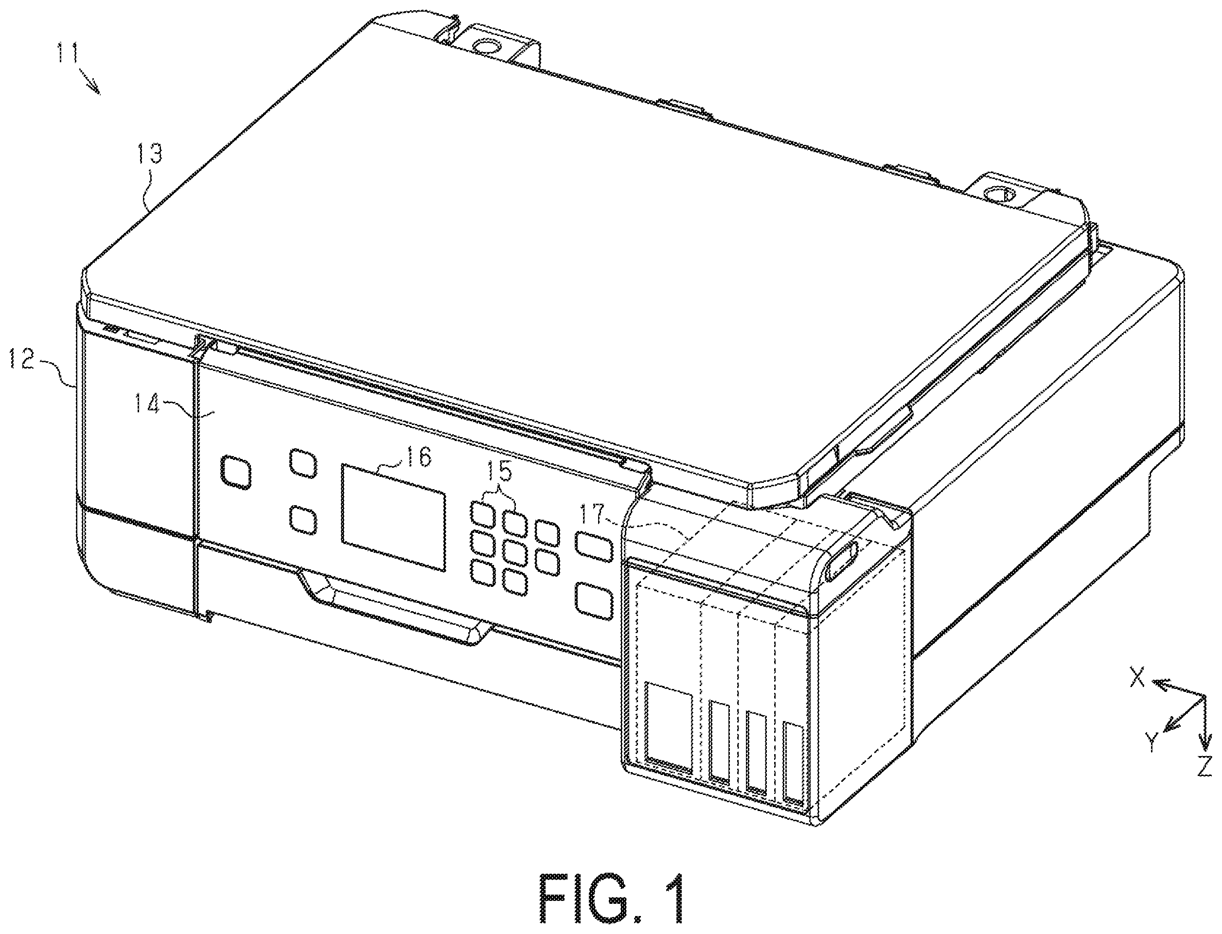Patent US12552168 Figure 1 – Maintenance device, liquid ejecting device, and maintenance method for liquid ejecting device