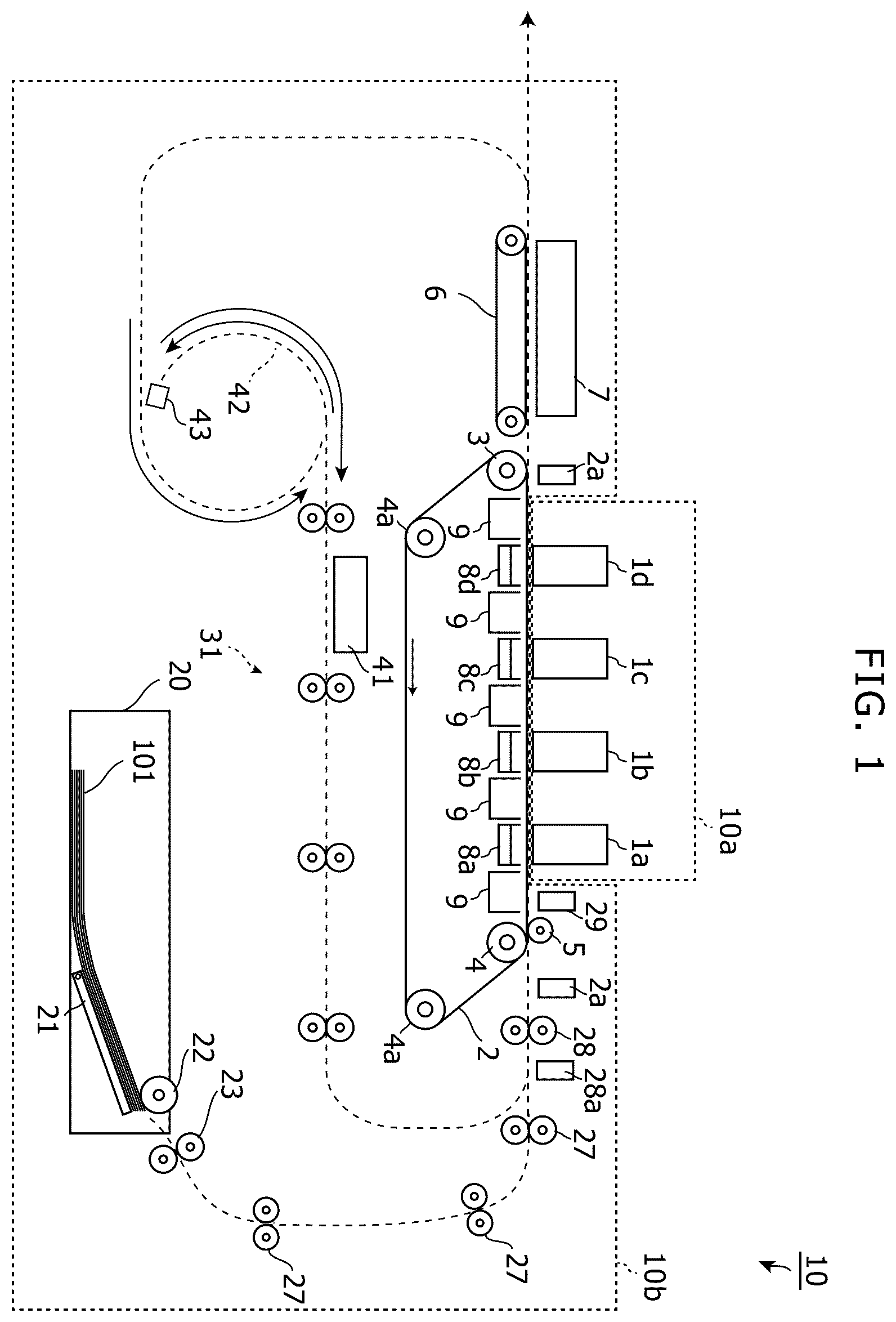 Patent US12552170 Figure 1 – Image forming apparatus