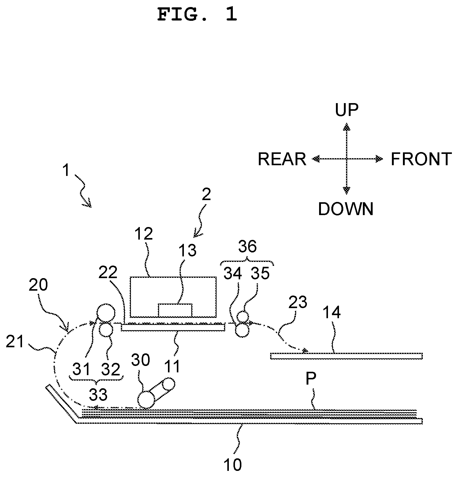 Patent US12552184 — Liquid discharge apparatus — Figure 1