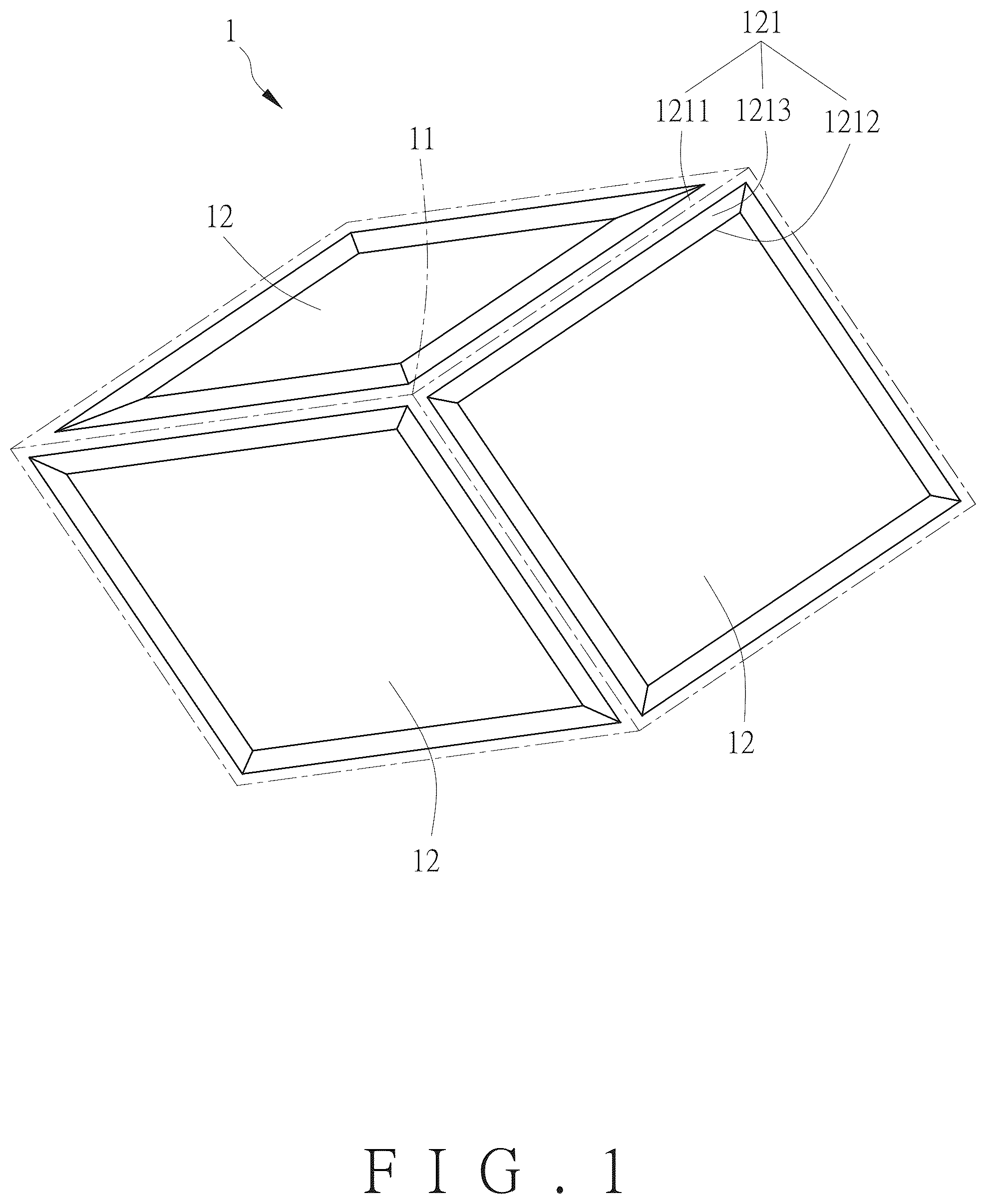 Patent US12552203 Figure 1 – Structure for enhancing sidewall marking contrast and tire with the same