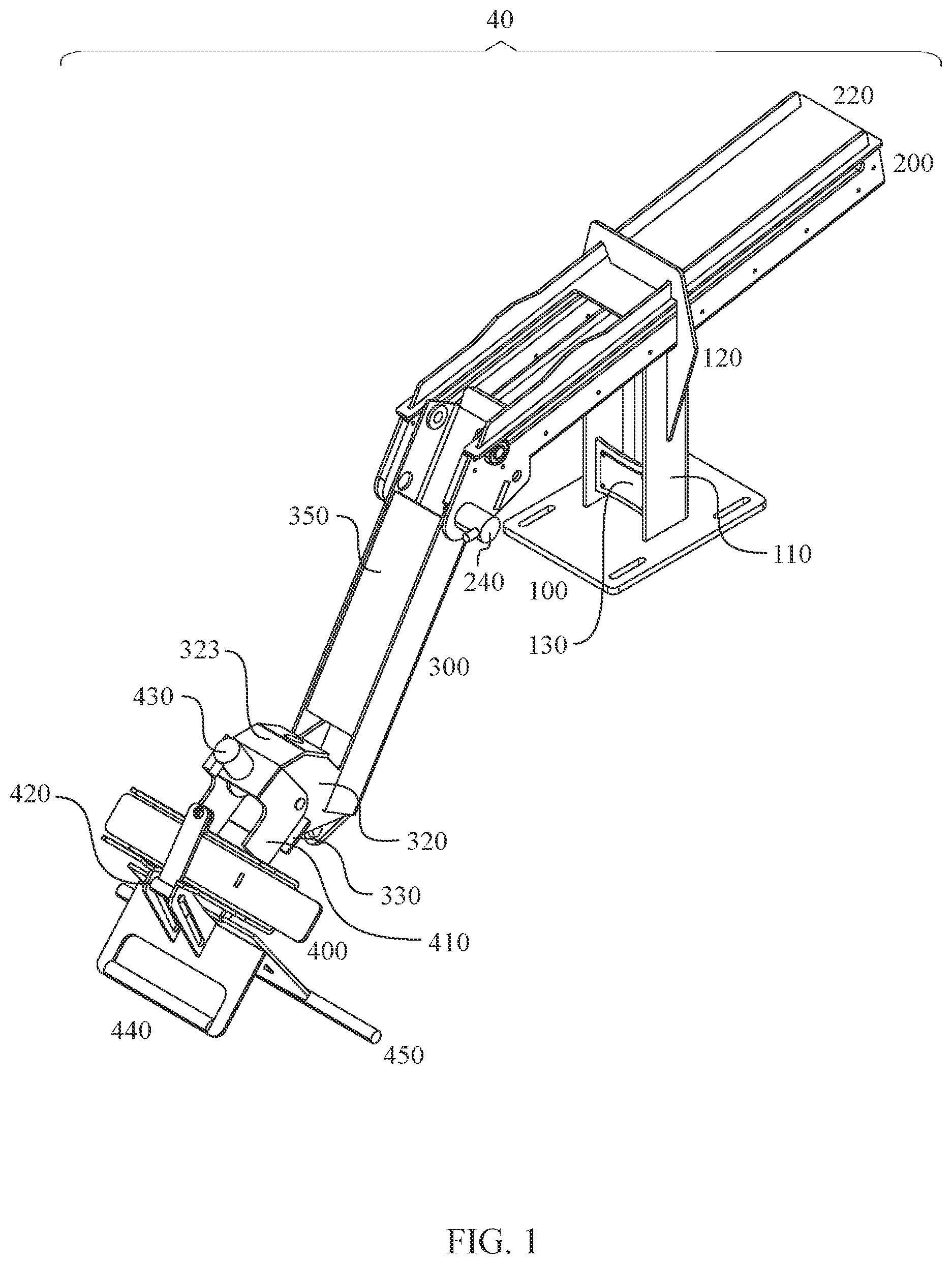 Patent US12552208 Figure 1 – Tow dolly mount apparatus