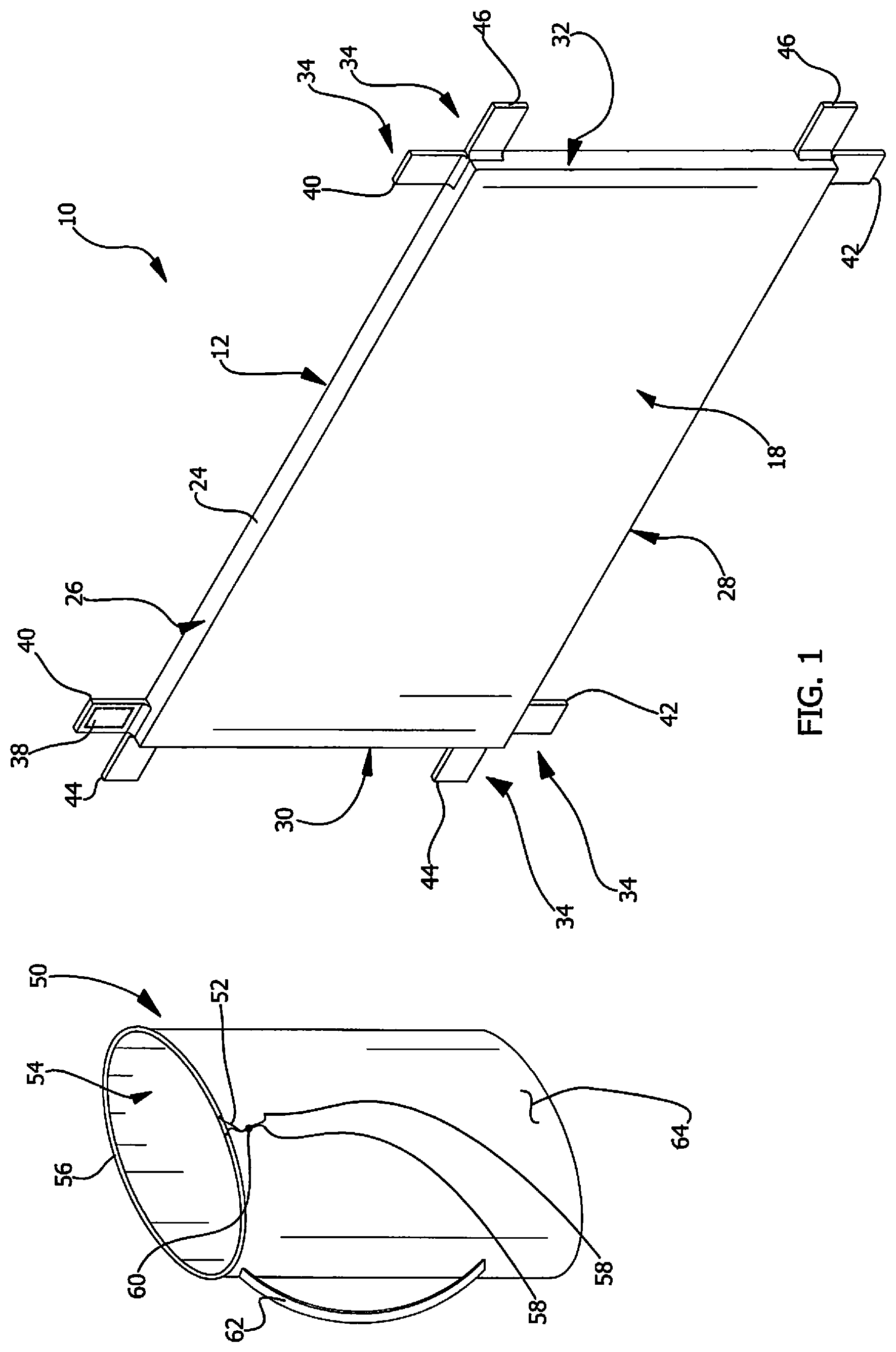 Patent US12552231 — Windshield protection cushion device — Figure 1