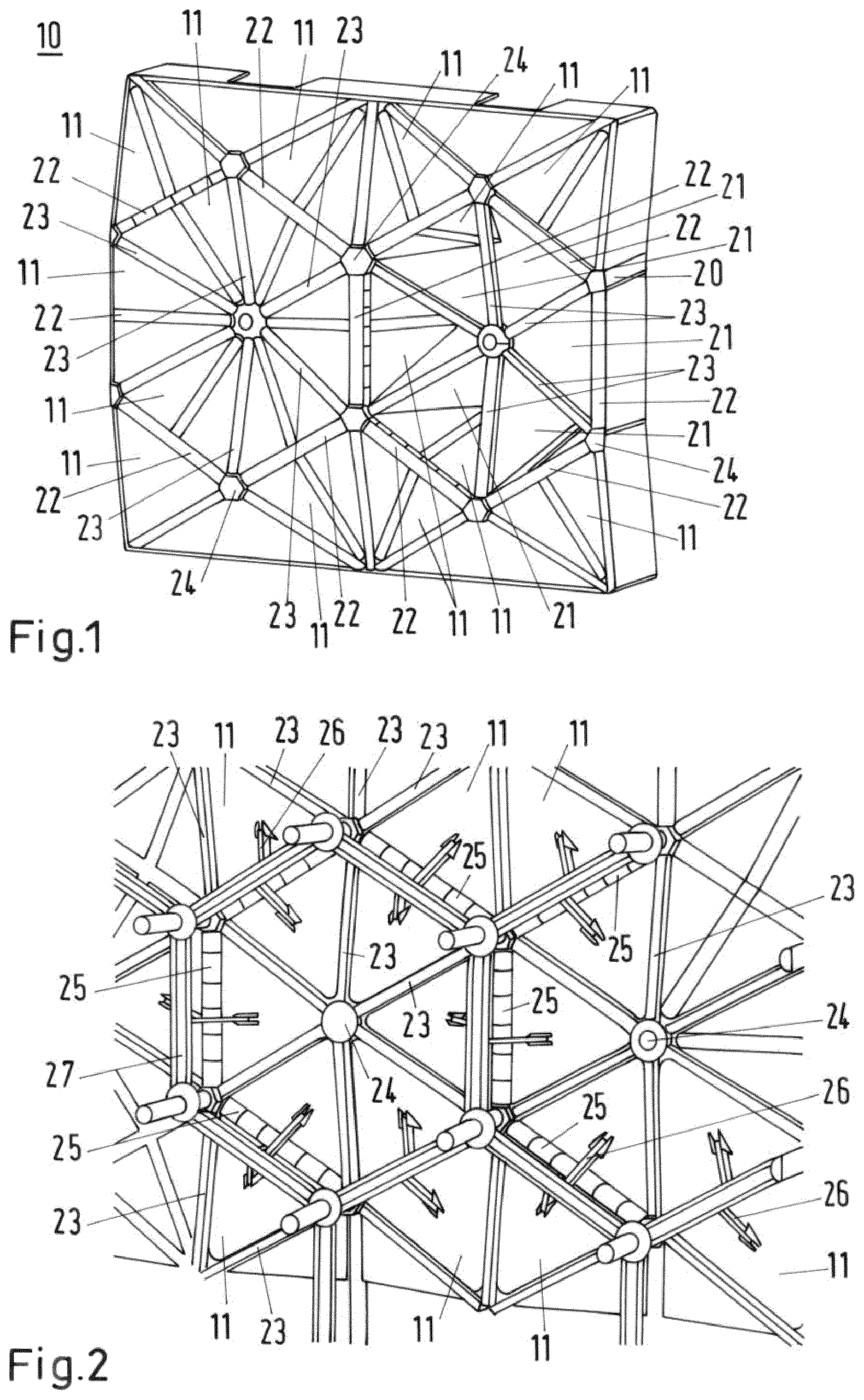 Patent US12552244 — Active aero shutter for a motor vehicle — Figure 1