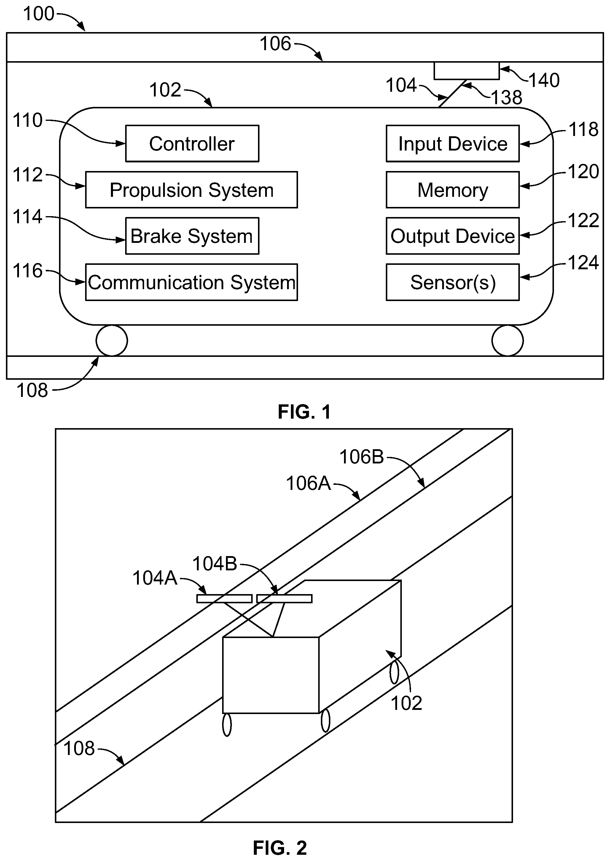Patent US12552258 Figure 1 – Vehicle control system and method