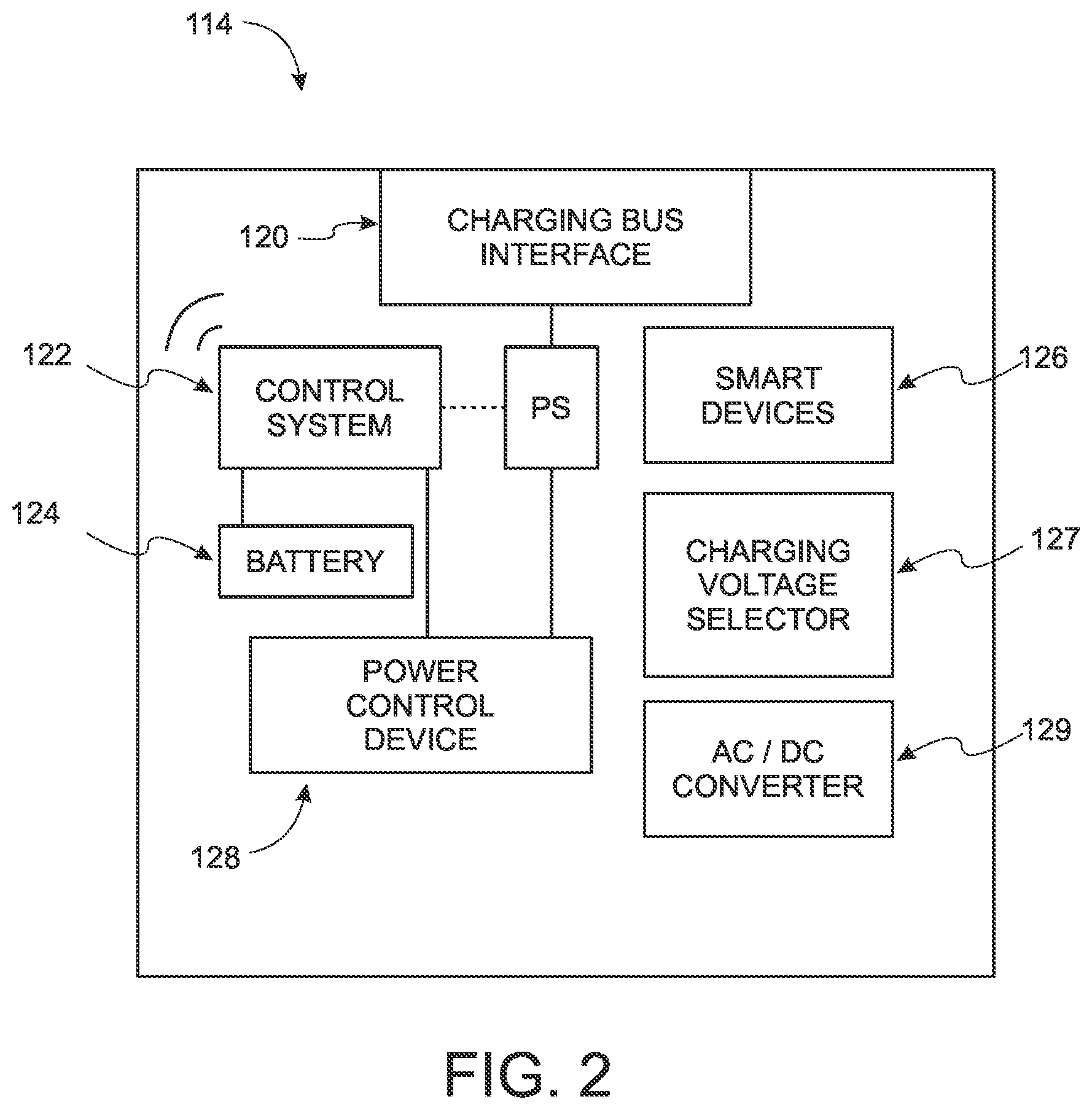 Patent US12552279 Figure 3 – Electric vehicle charging system with charging robot rail switch