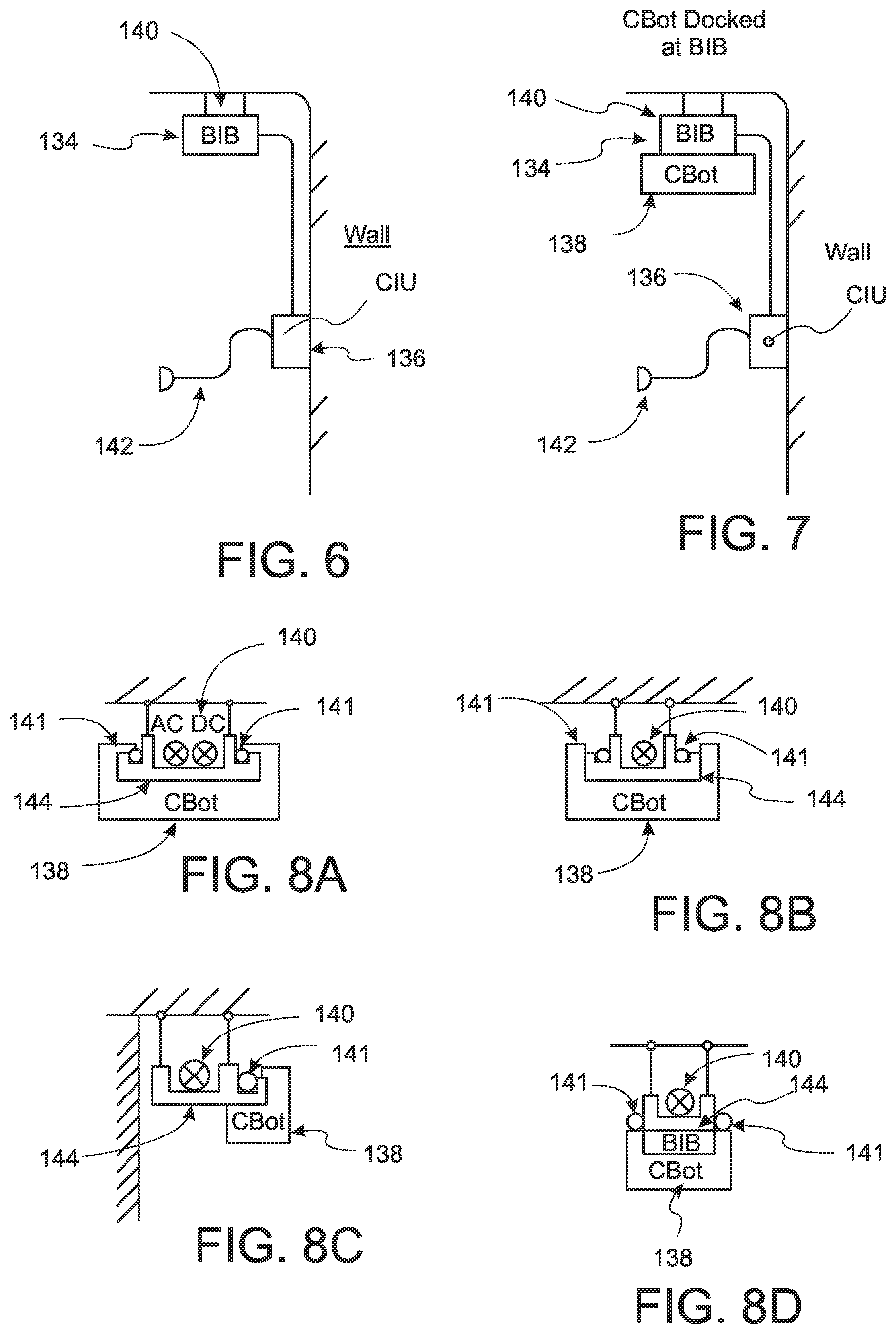Patent US12552279 Figure 8 – Electric vehicle charging system with charging robot rail switch