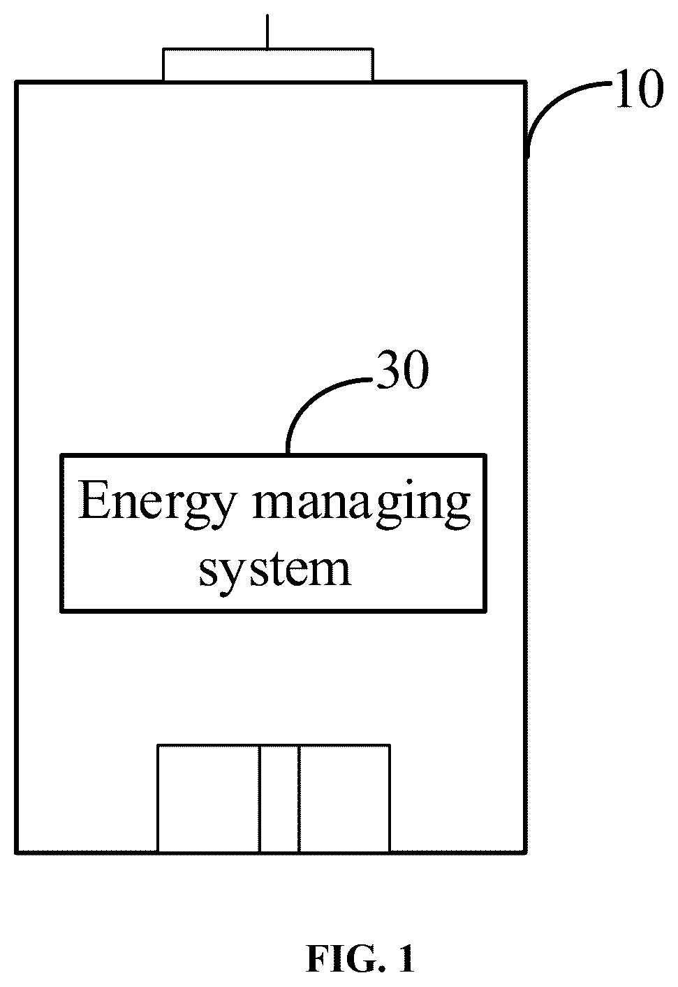 Patent US12552281 — Method and system for managing energy, and building employing system — Figure 1