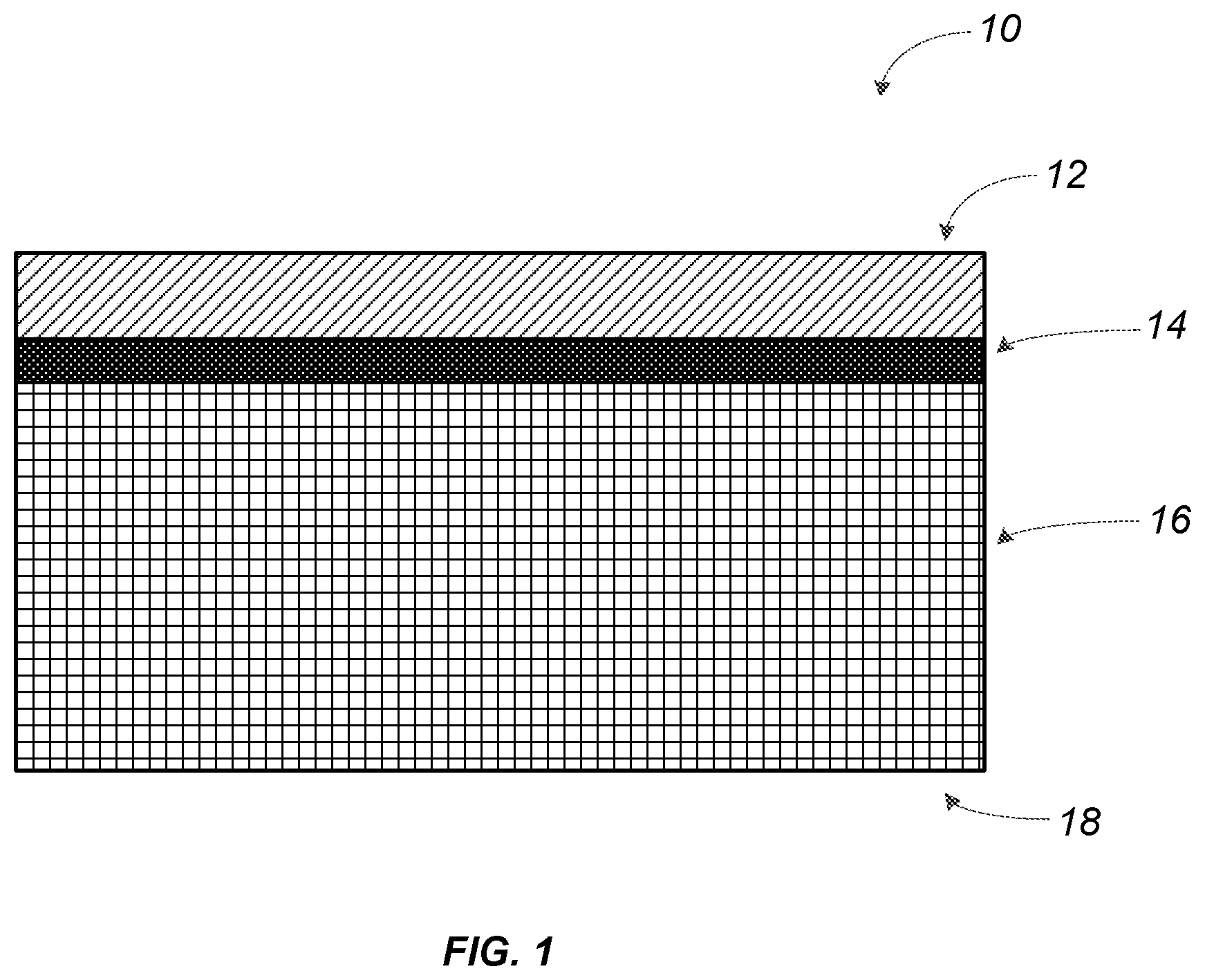 Patent US12552329 — Acoustic composite for automotive applications — Figure 1