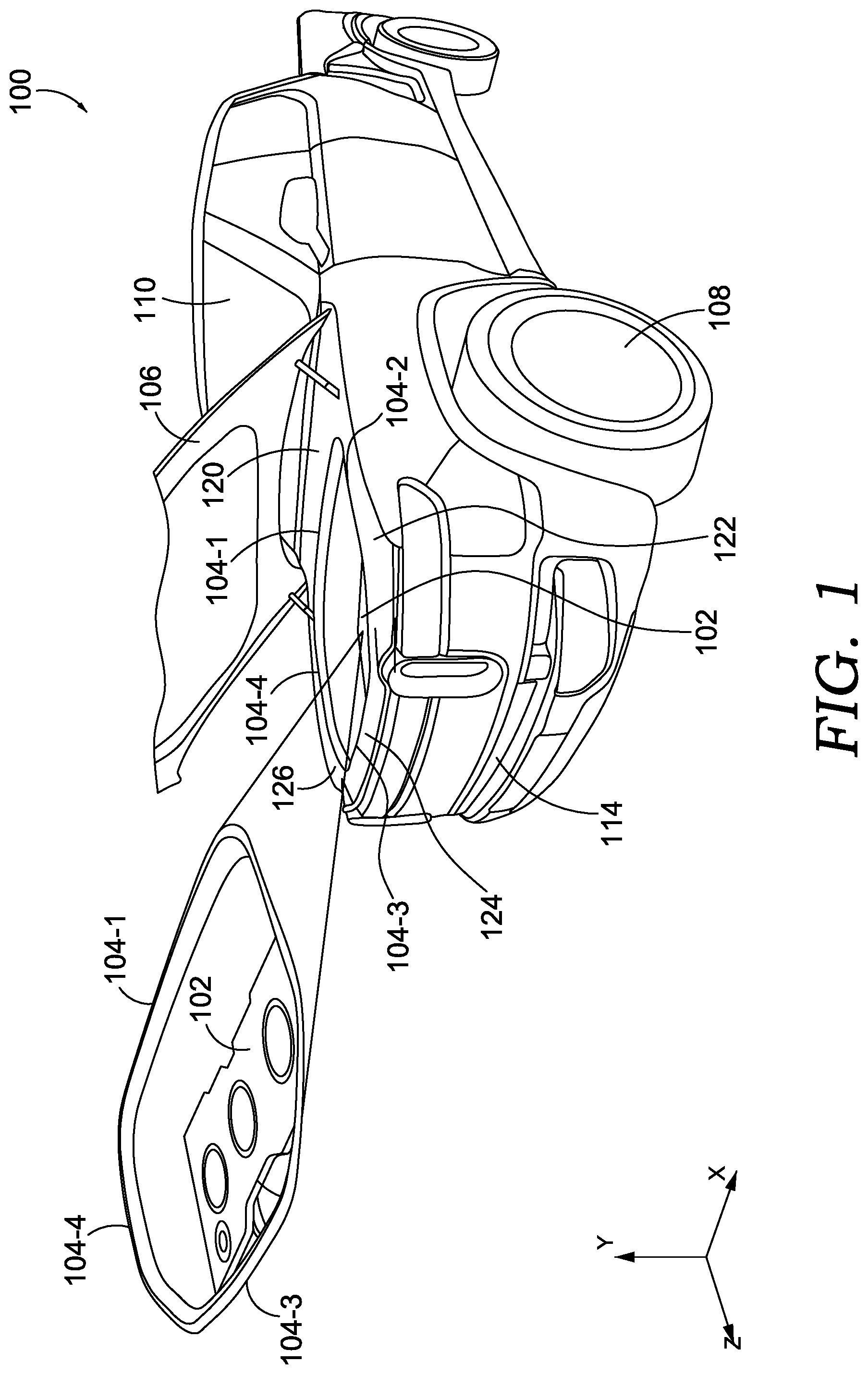 Patent US12552331 — Vehicular liquid storage system — Figure 1