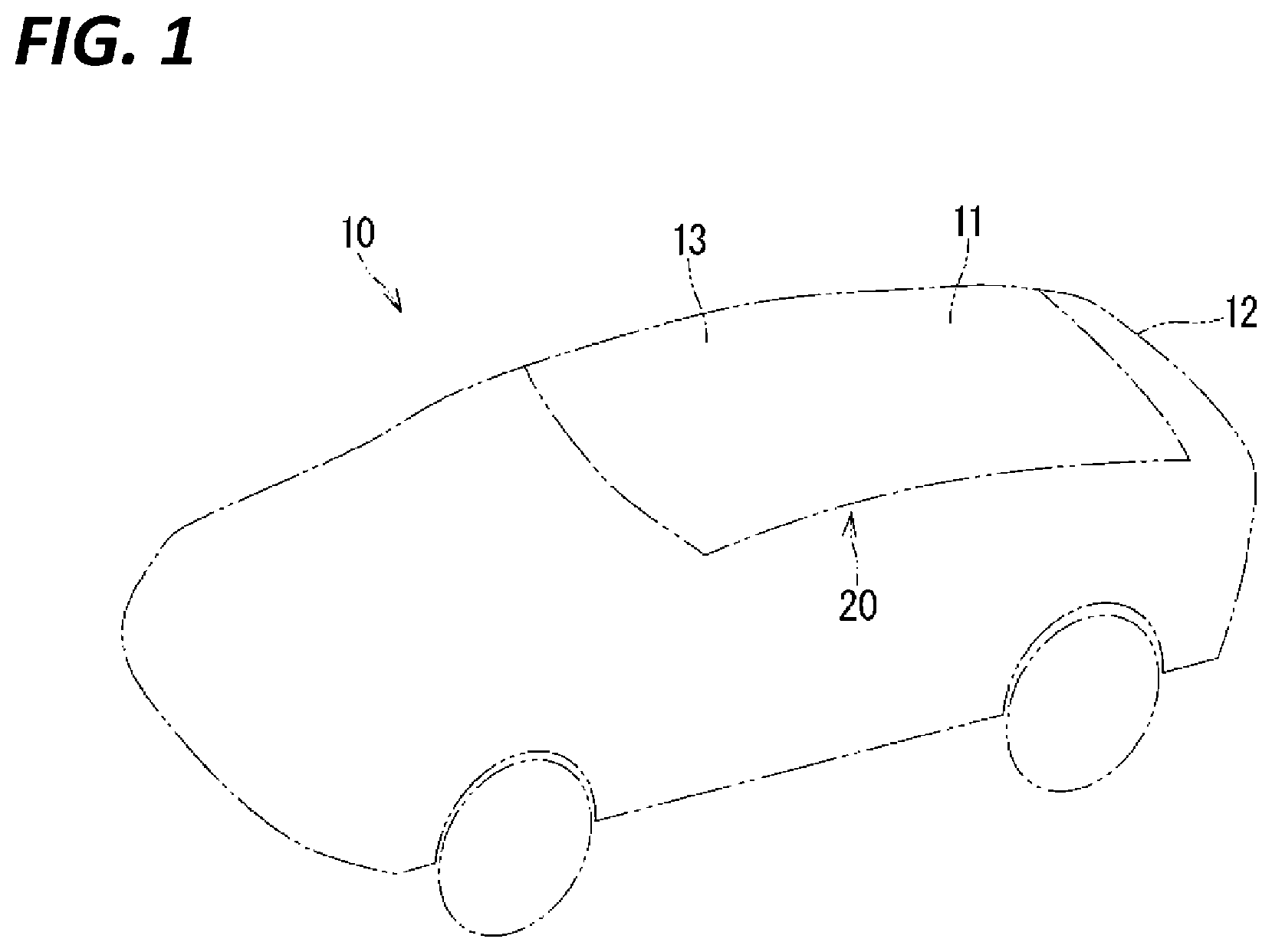 Patent US12552332 Figure 1 – Wiring module and panel with wiring module
