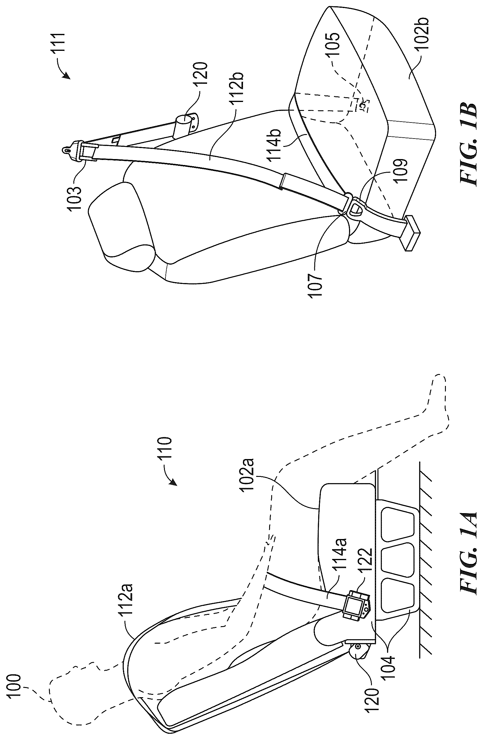 Patent US12552342 — Web retractors for personal restraint systems and associated systems and methods — Figure 1