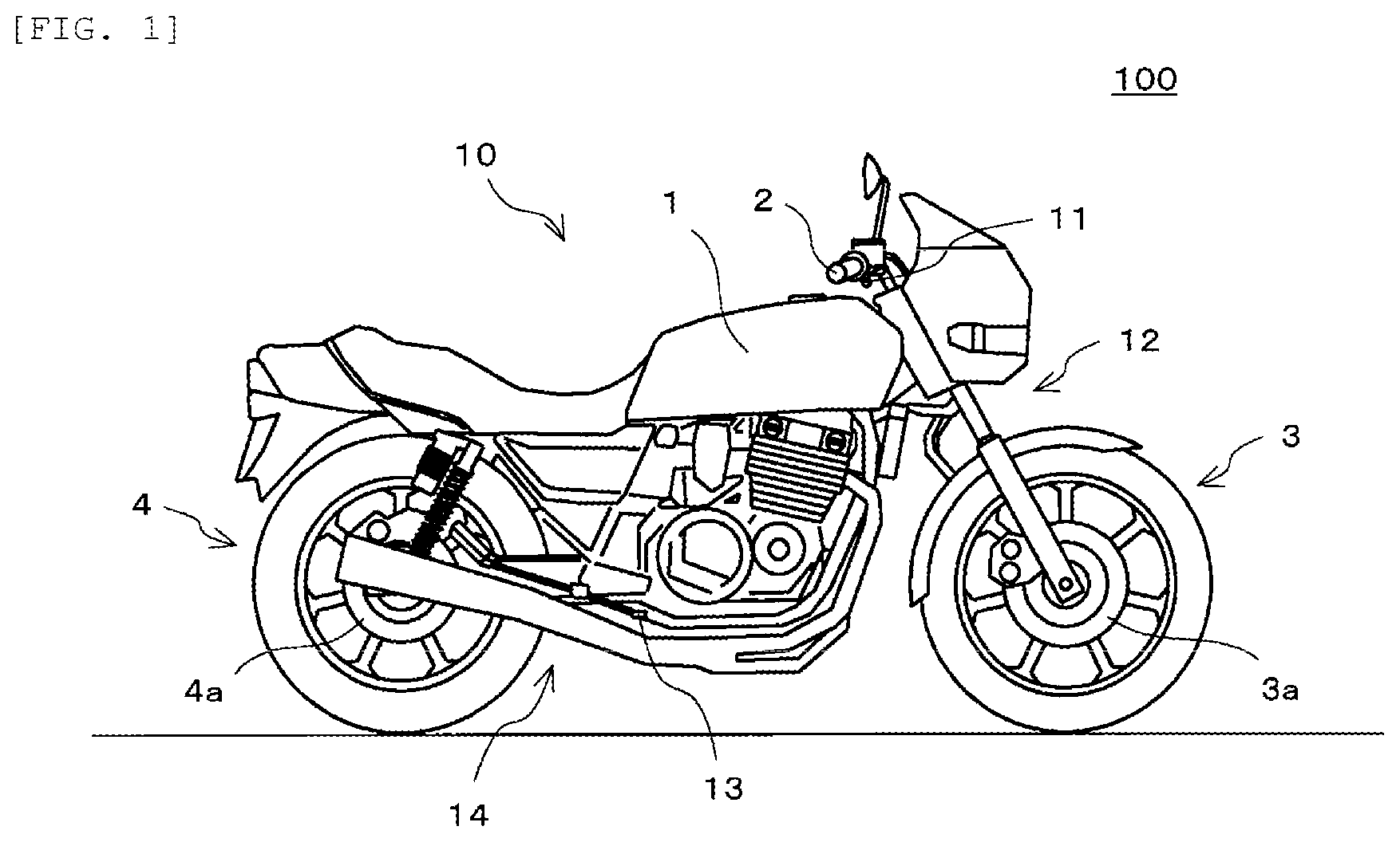 Patent US12552352 — Brake hydraulic pressure control system and straddle-type vehicle — Figure 1