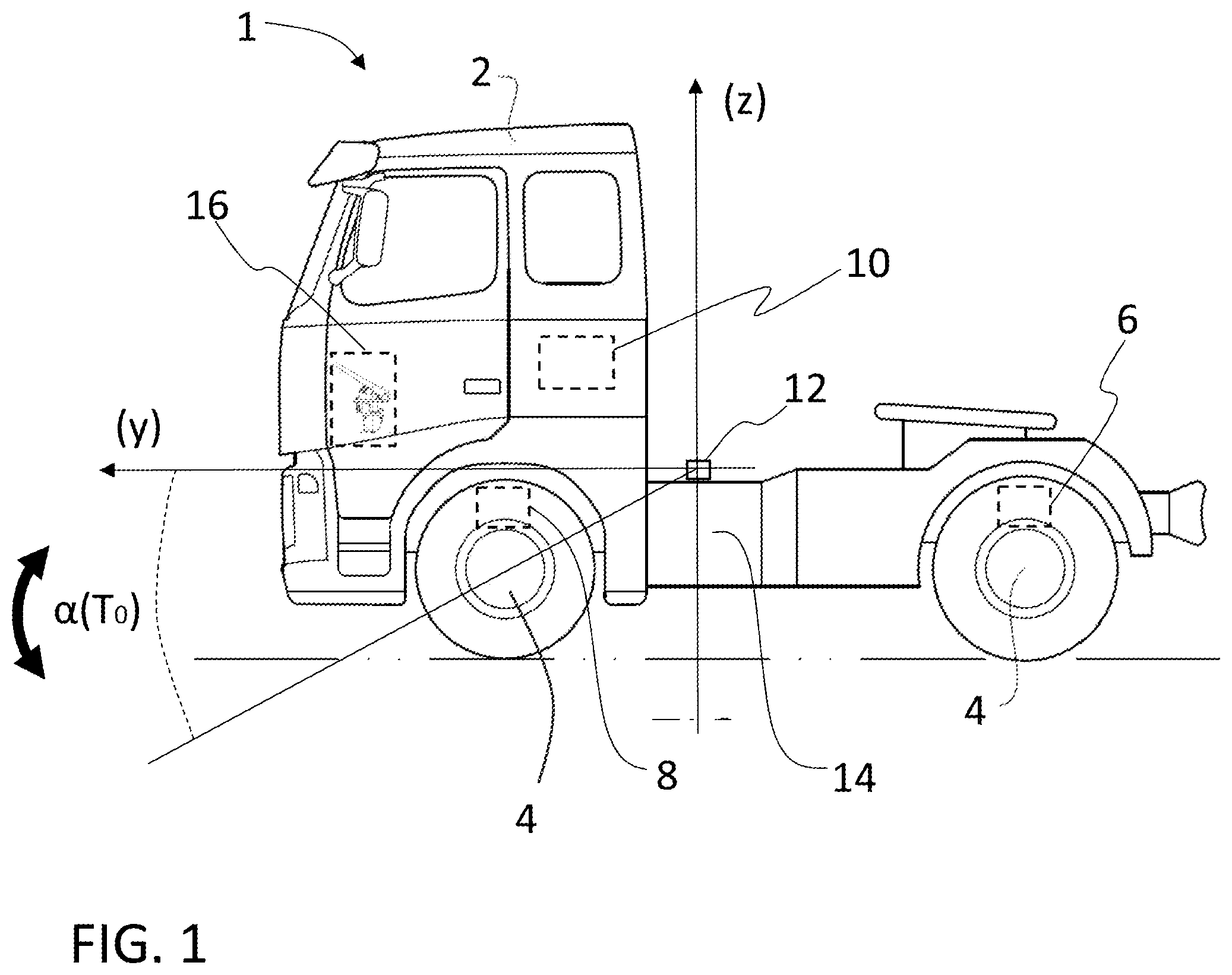 Patent US12552354 — Computer system and a computer-implemented method of increasing driver comfort during a braking event — Figure 1