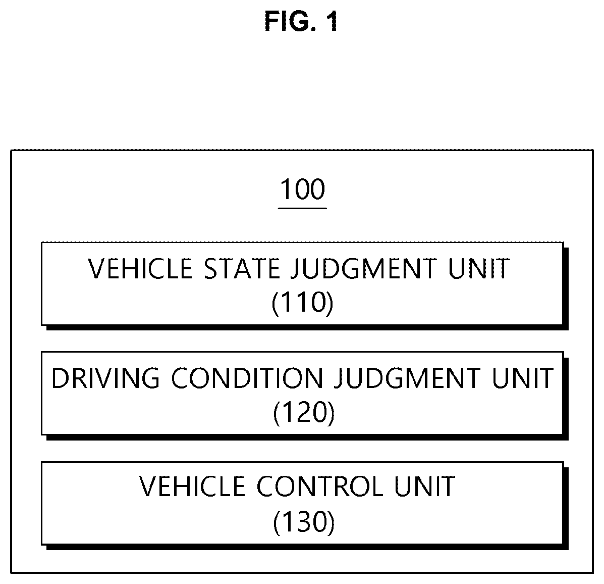 Patent US12552397 — Vehicle control apparatus and method for performing torque control of vehicle — Figure 1