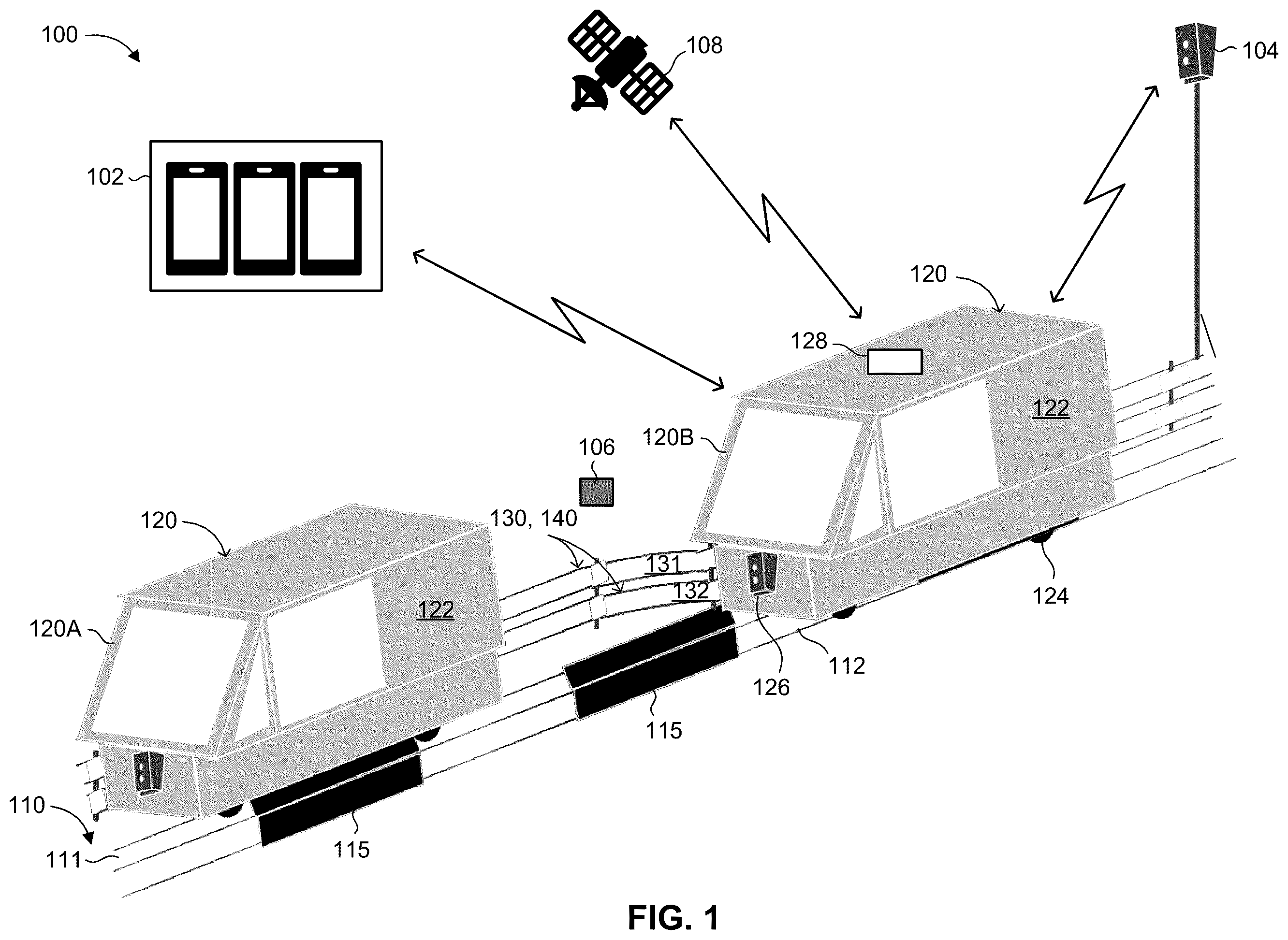 Patent US12552418 Figure 1 – Narrow width personal transportation system