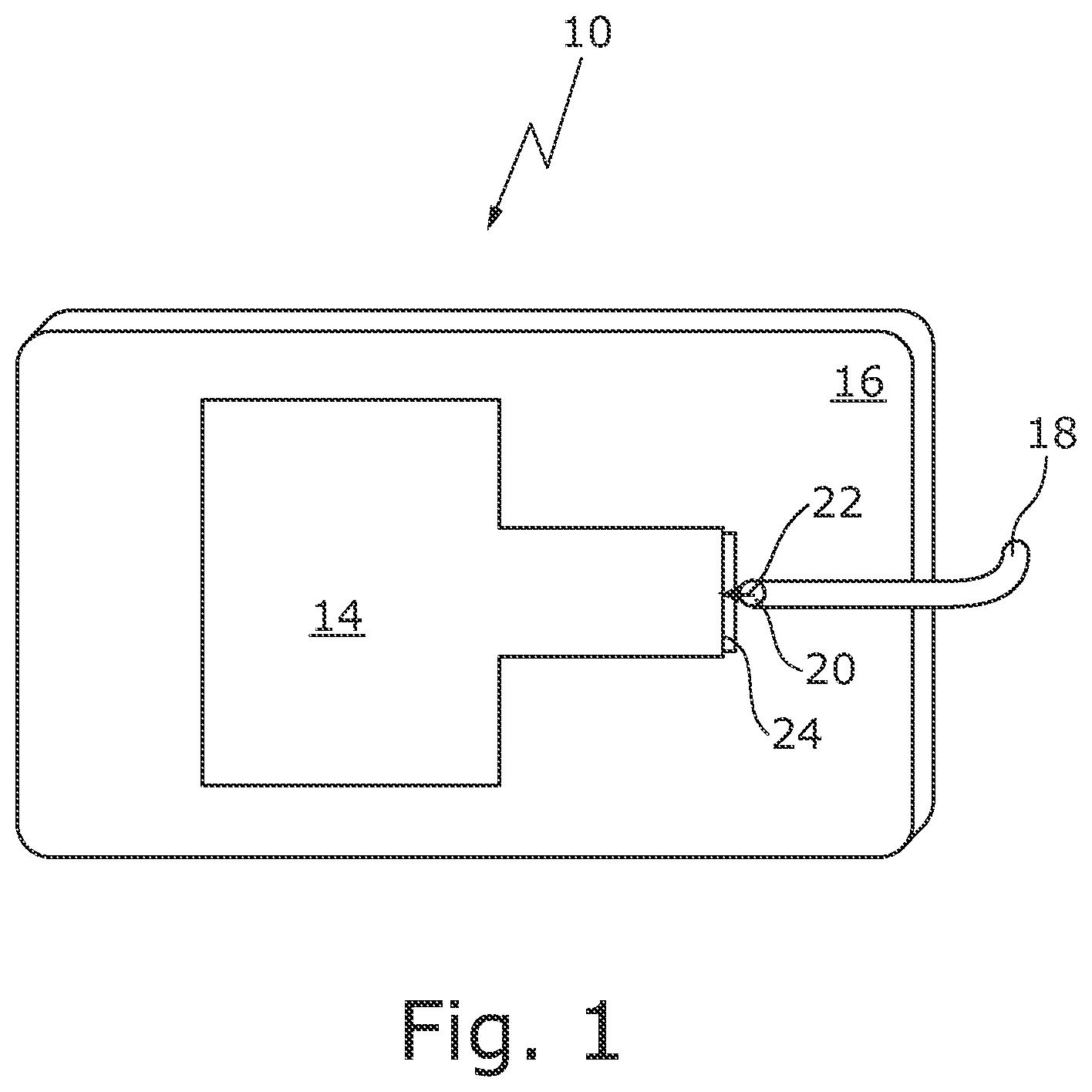 Patent US12552424 — Rail contact element and drop off detection unit — Figure 1
