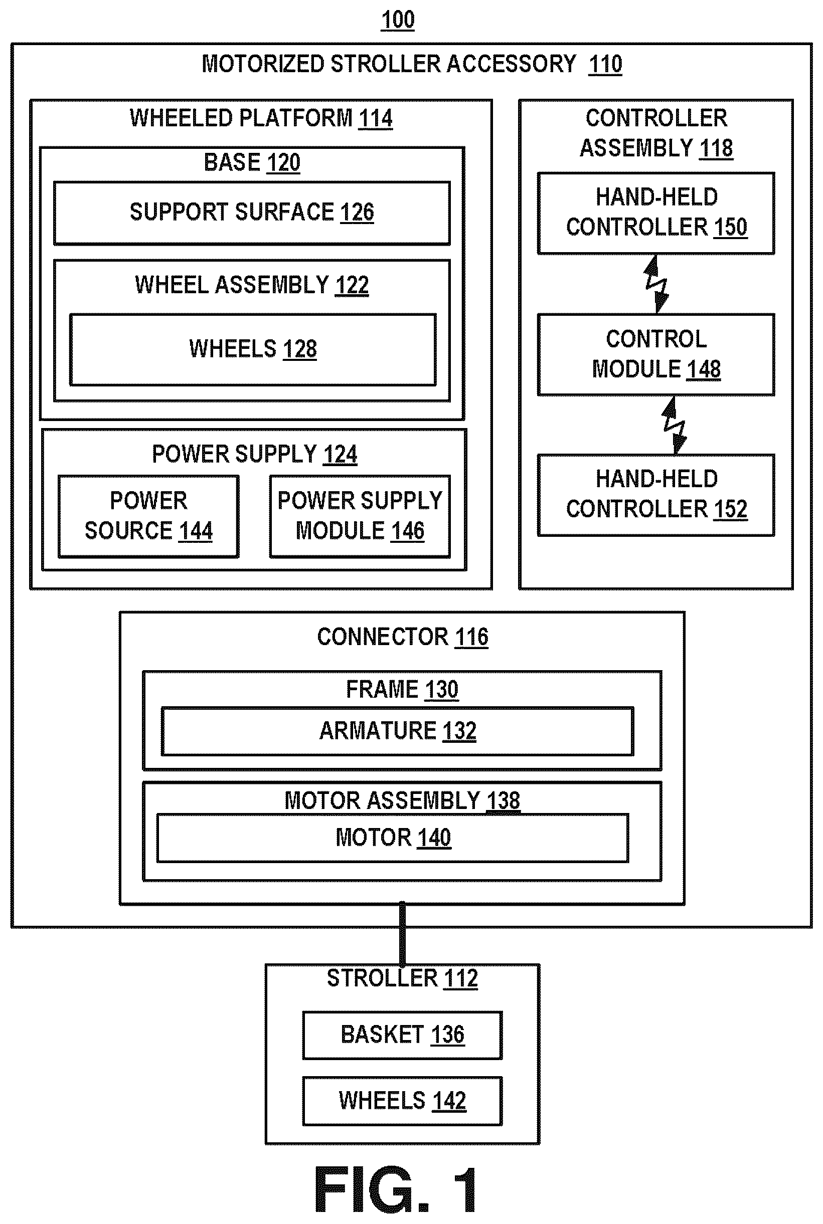 Patent US12552439 — Motorized personal conveyance driver — Figure 1