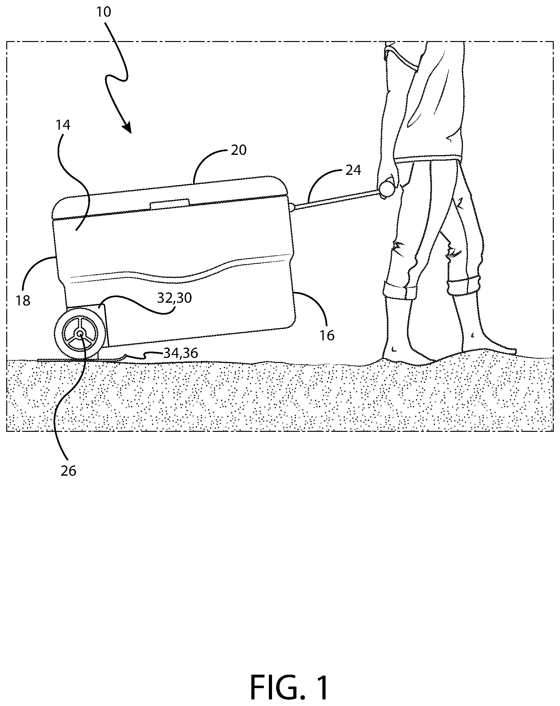 Patent US12552440 — Ski sled — Figure 1