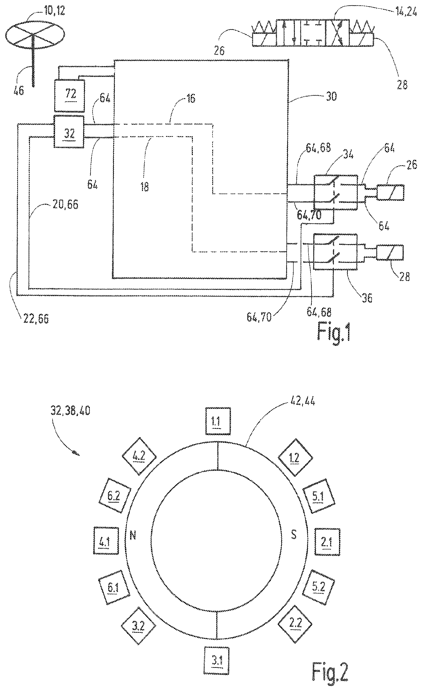 Patent US12552448 — Control device for a hydraulic steering device — Figure 1