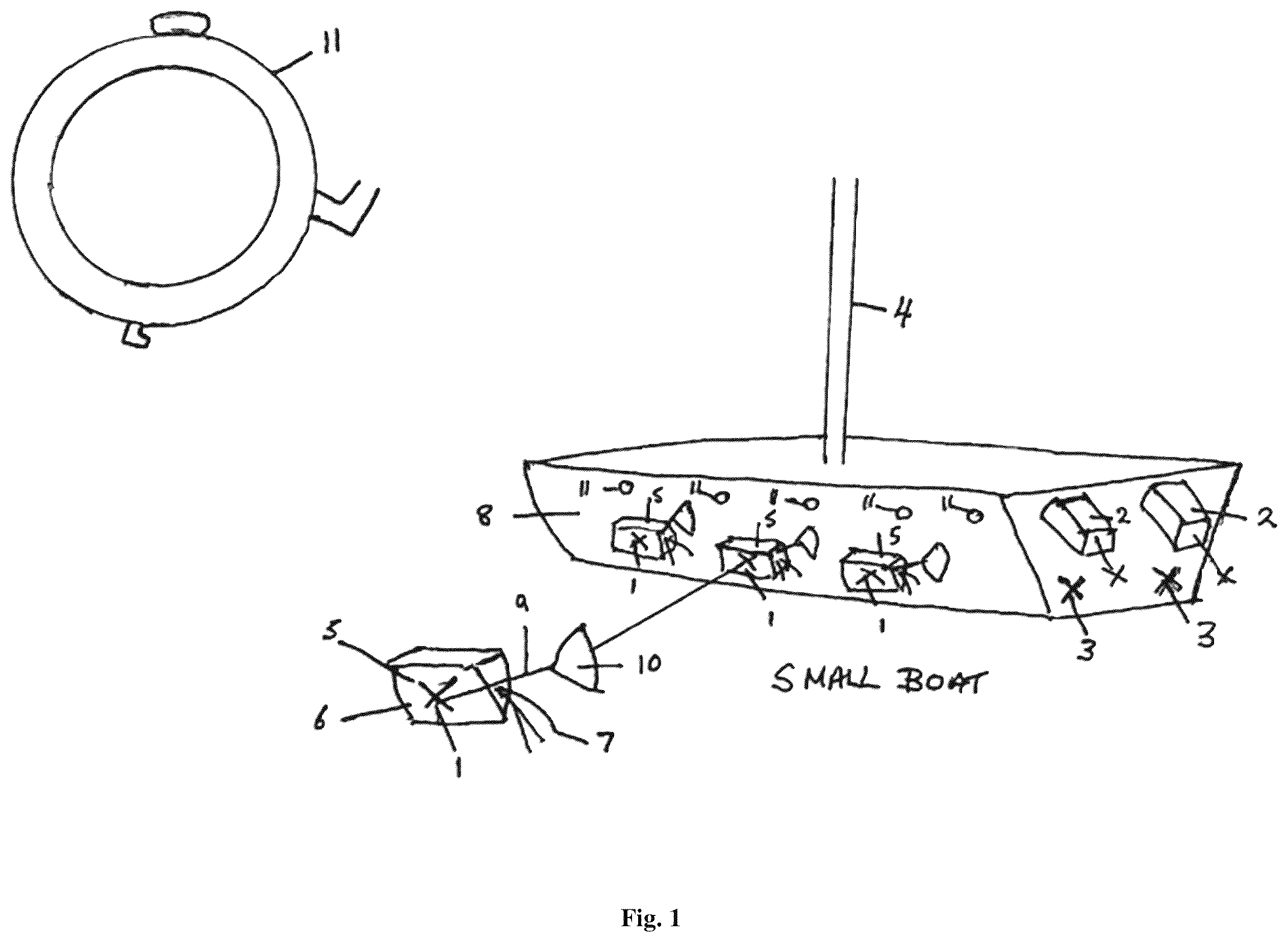 Patent US12552508 — Hybrid propulsion system for boats and ships — Figure 1